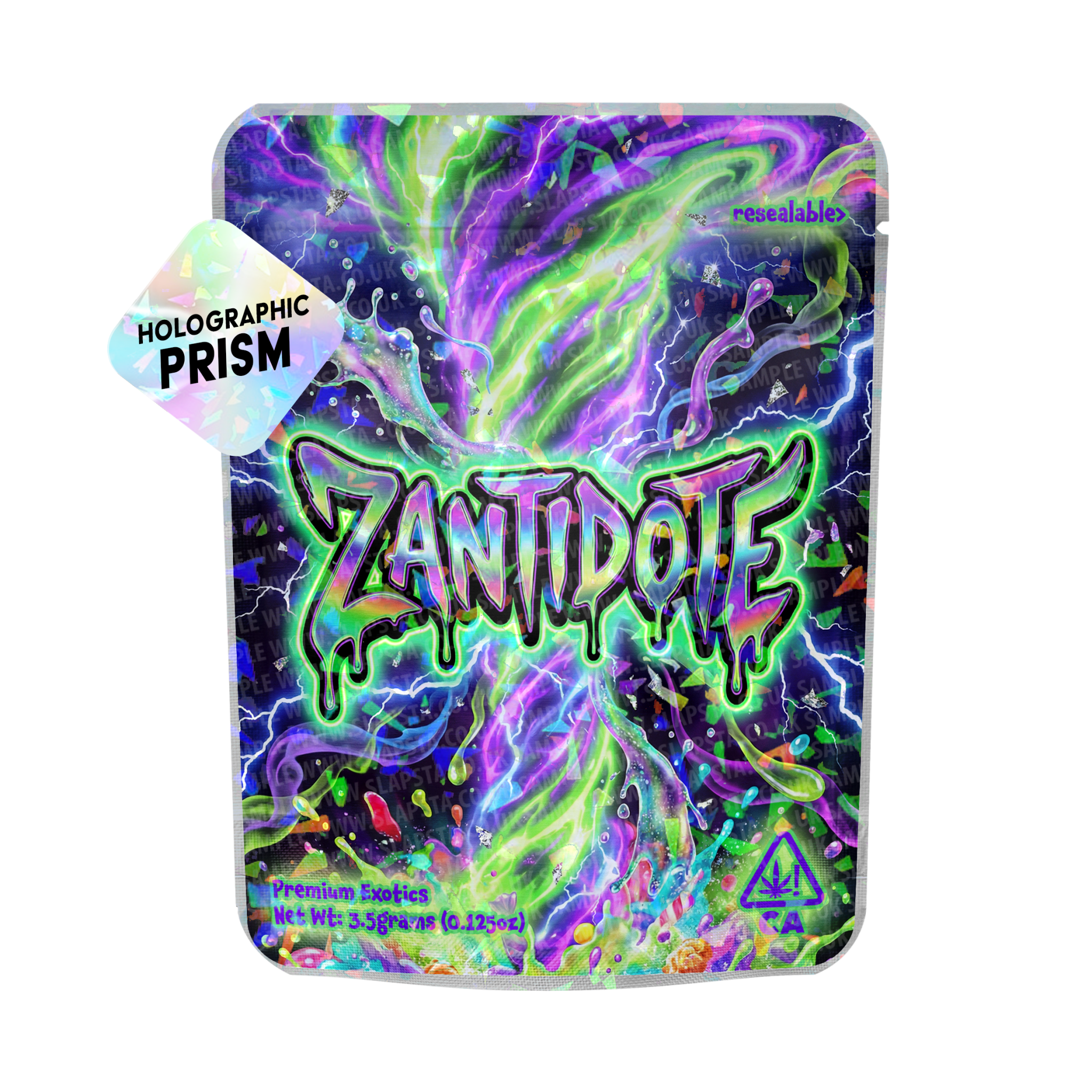Zantidote Mylar Sticker Packs Zantidote Mylar Sticker Packs