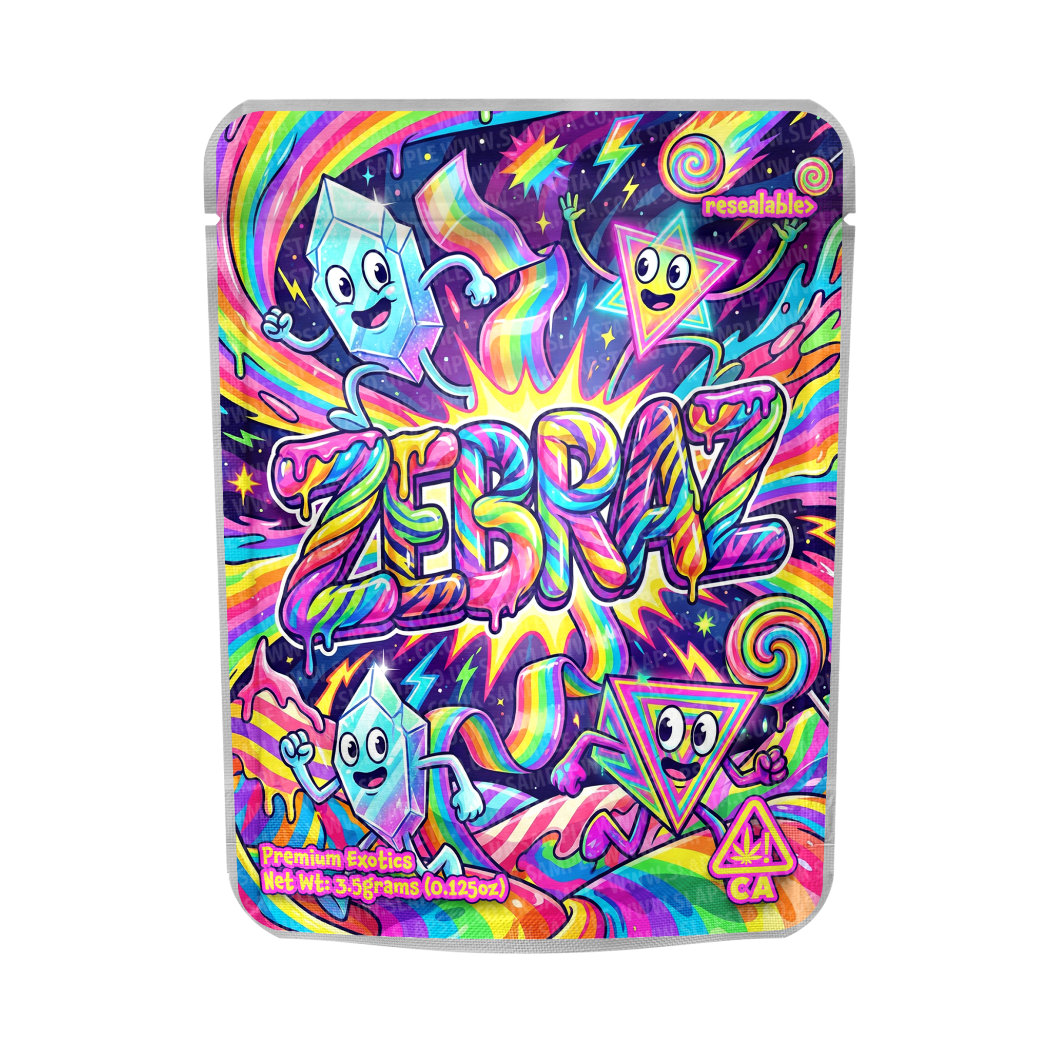Zebraz Mylar Sticker Packs Zebraz Mylar Sticker Packs