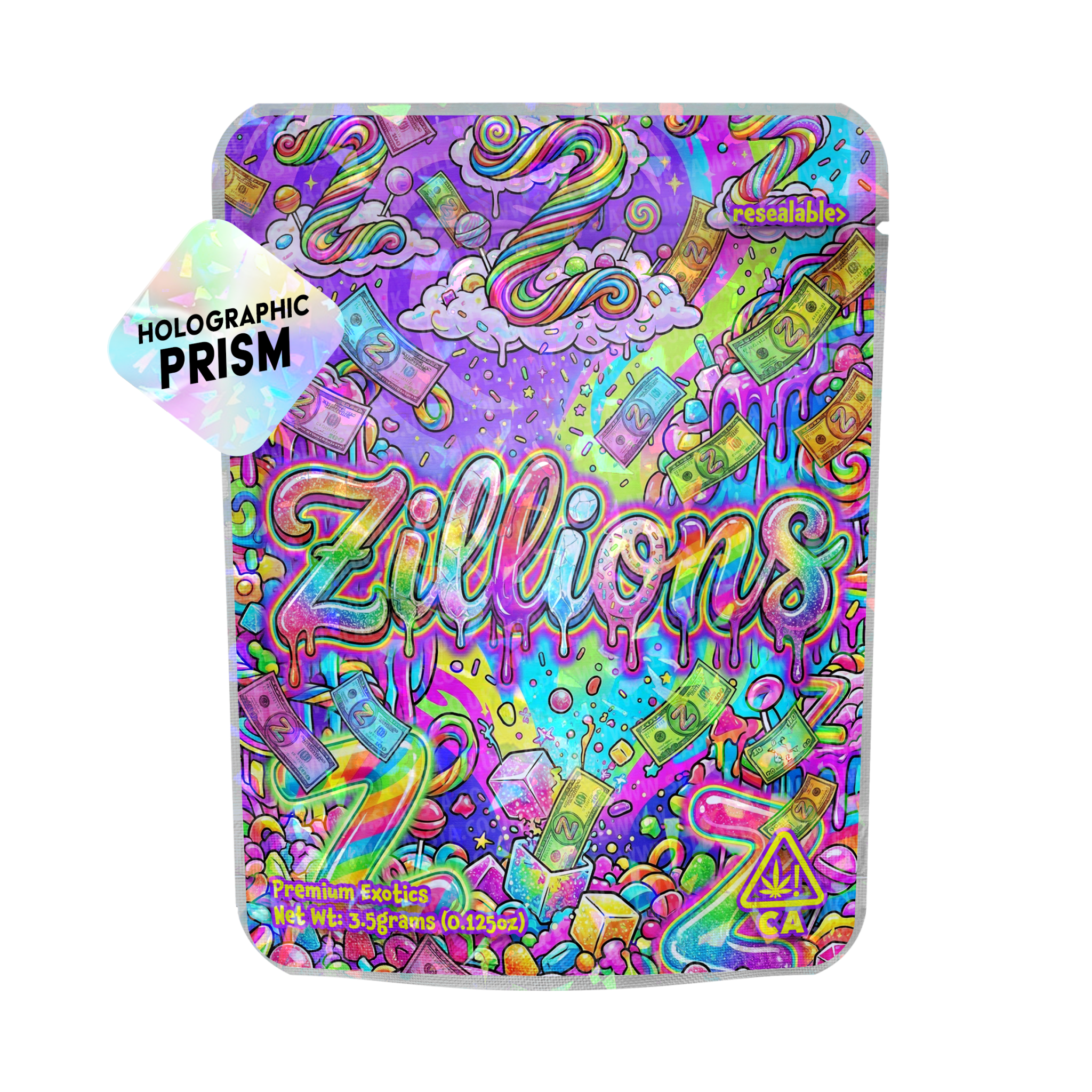 Zillions Mylar Sticker Packs Zillions Mylar Sticker Packs