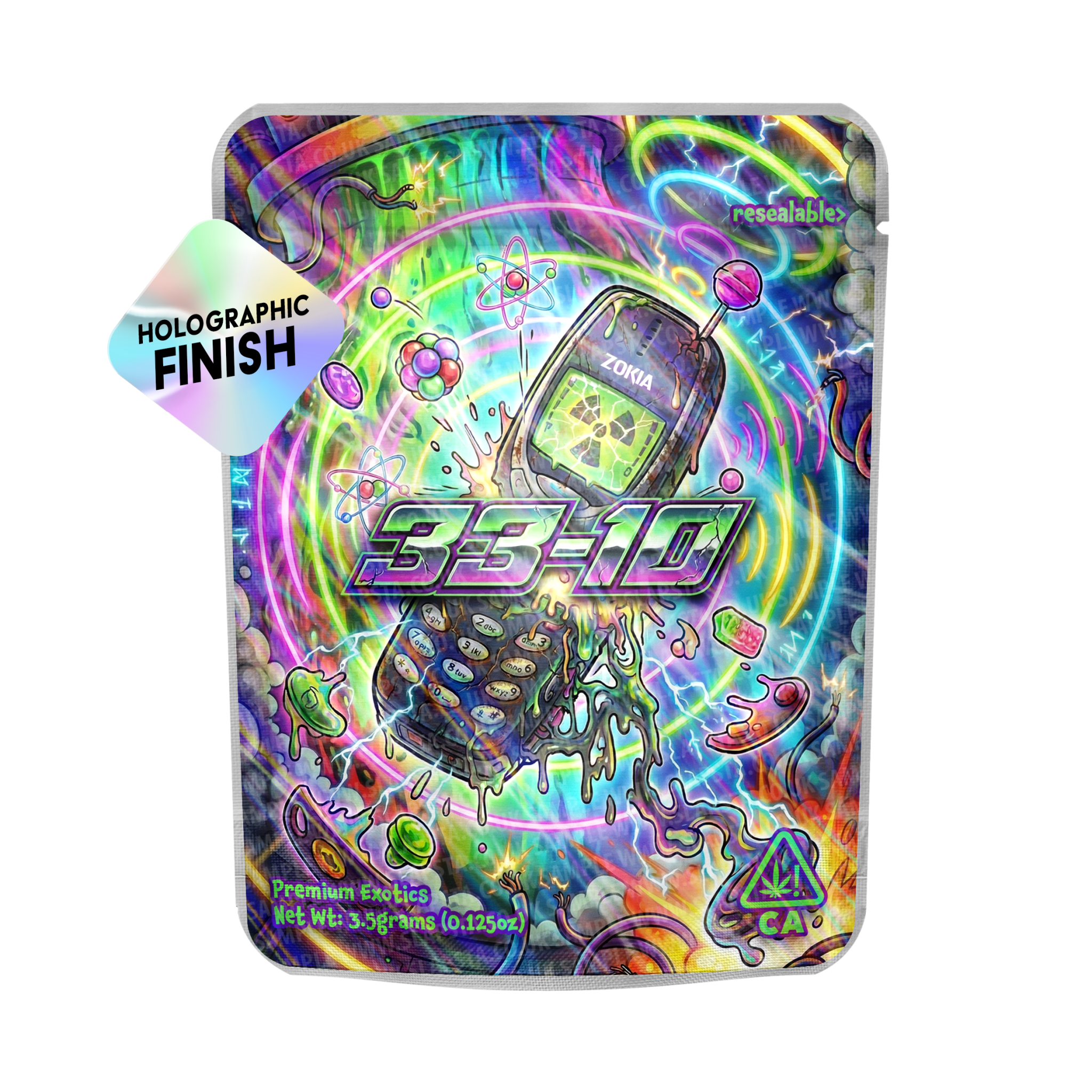 Zokia Mylar Sticker Packs Zokia Mylar Sticker Packs