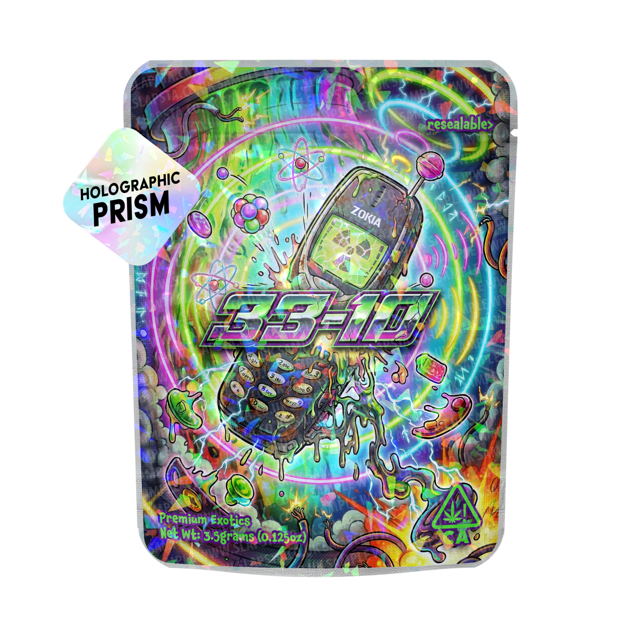 Zokia Mylar Sticker Packs Zokia Mylar Sticker Packs