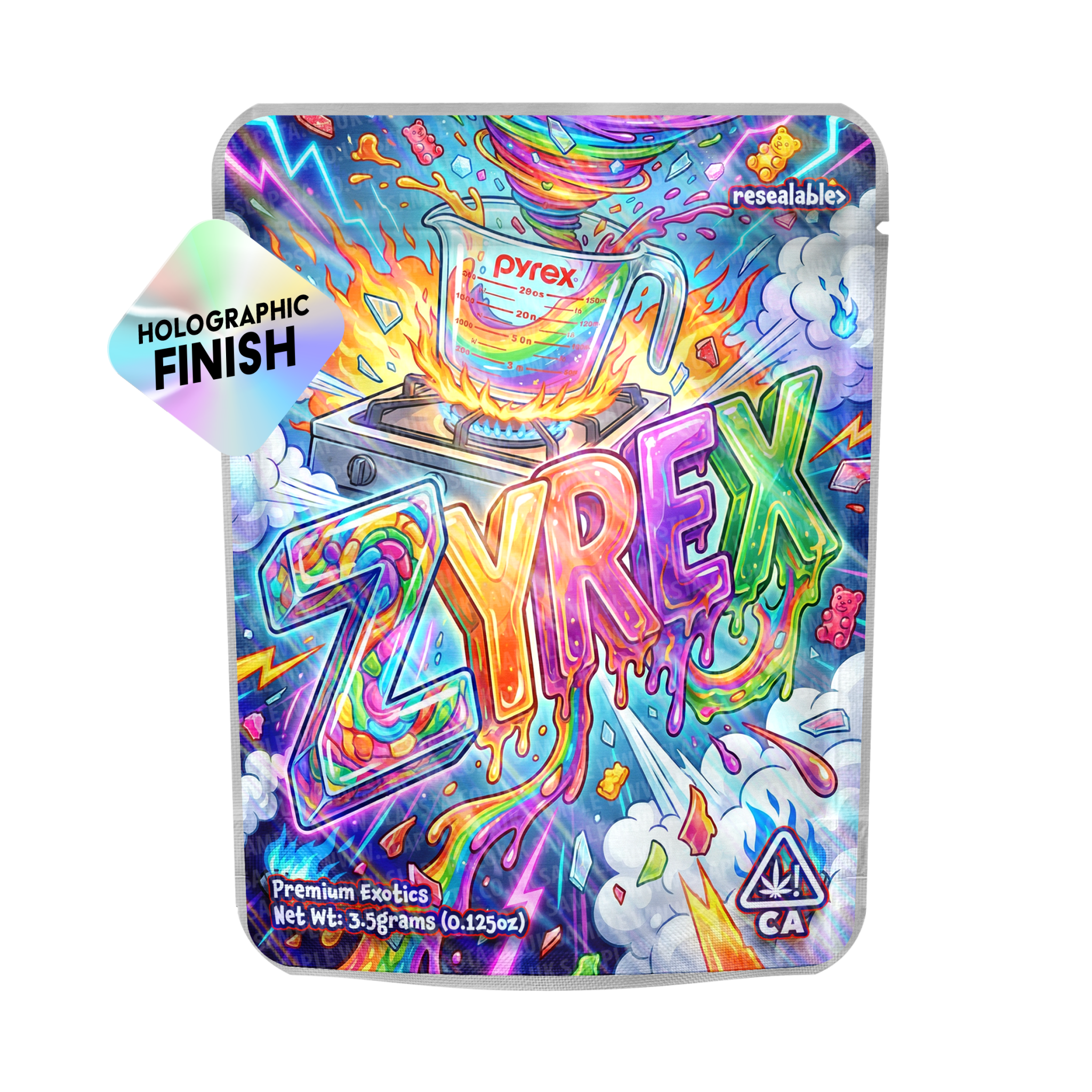 Zyrex Mylar Sticker Packs Zyrex Mylar Sticker Packs
