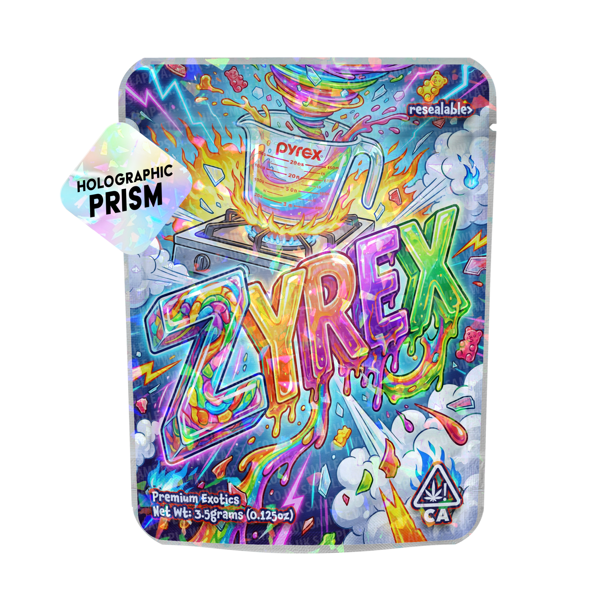 Zyrex Mylar Sticker Packs Zyrex Mylar Sticker Packs