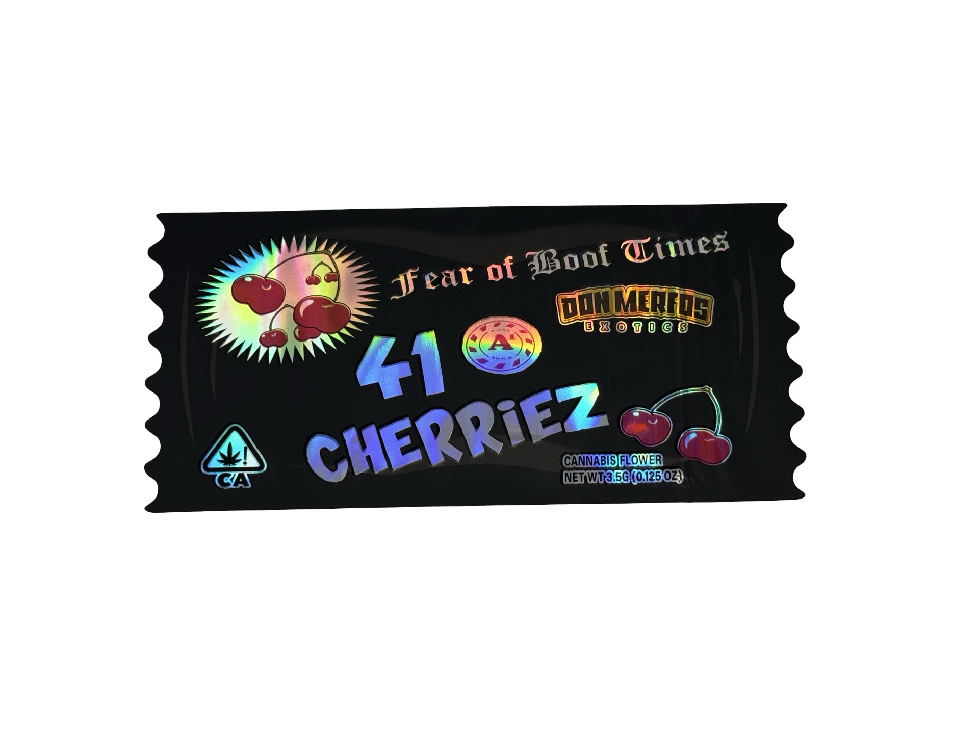 41 Cherriez 3.5g Mylar Bags Don Merfos 41 Cherriez 3.5g Mylar Bags Don Merfos
