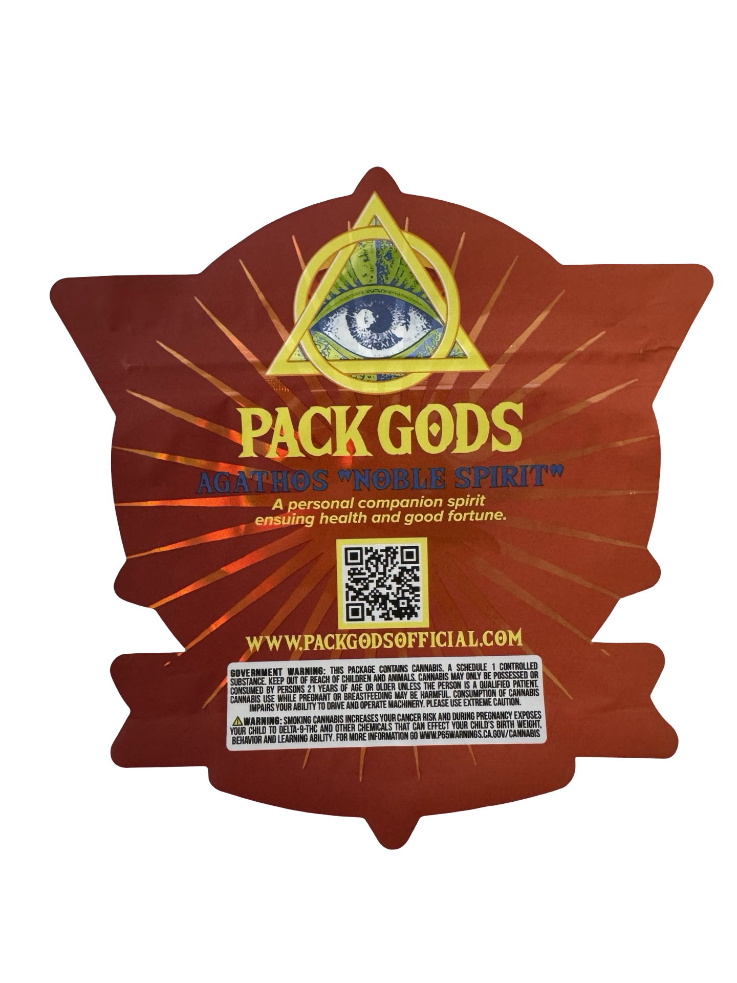 Agathos 3.5g Mylar Bags Pack Gods Agathos 3.5g Mylar Bags Pack Gods