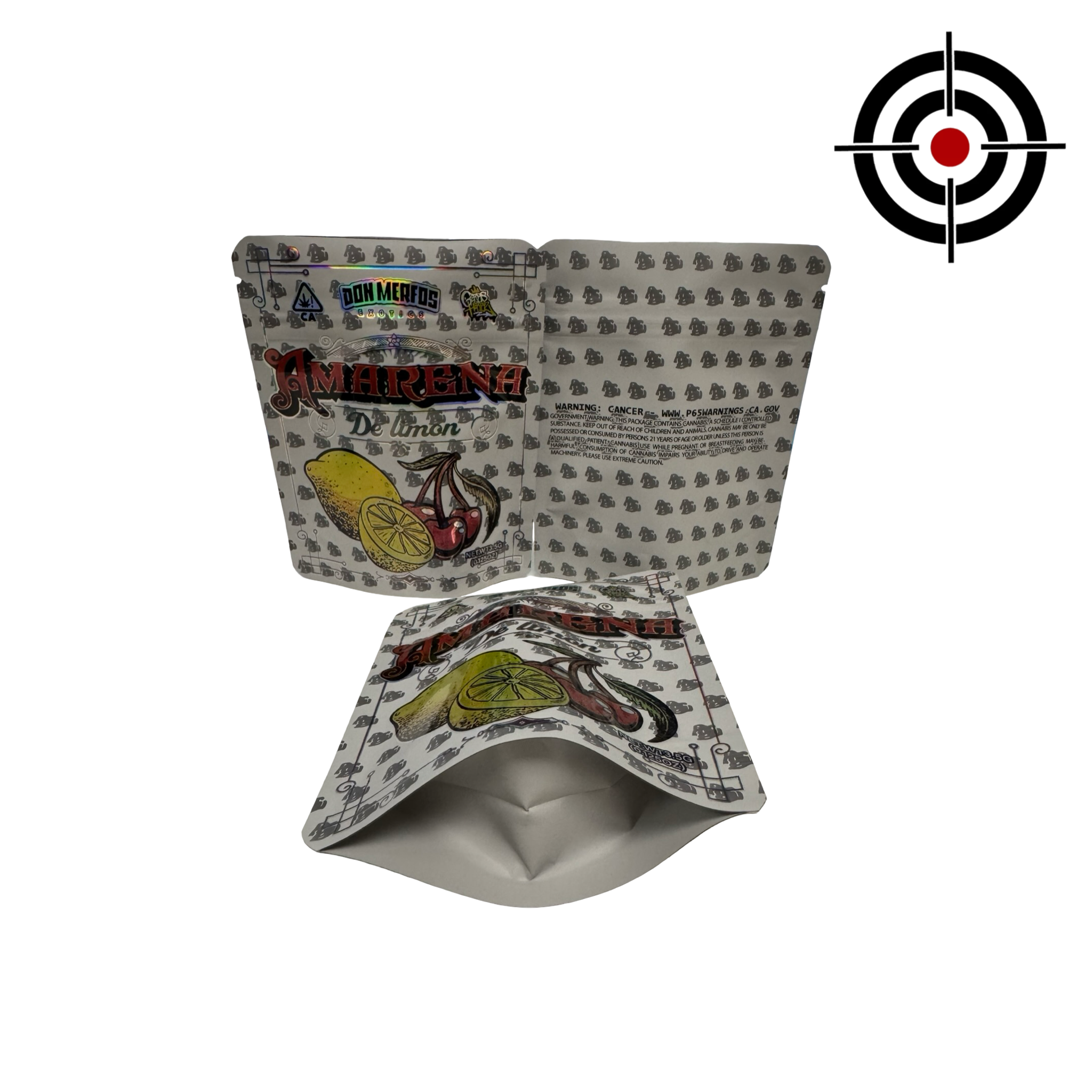 Amarena De Limon 3.5g Mylar Bags Don Merfos Amarena De Limon 3.5g Mylar Bags Don Merfos