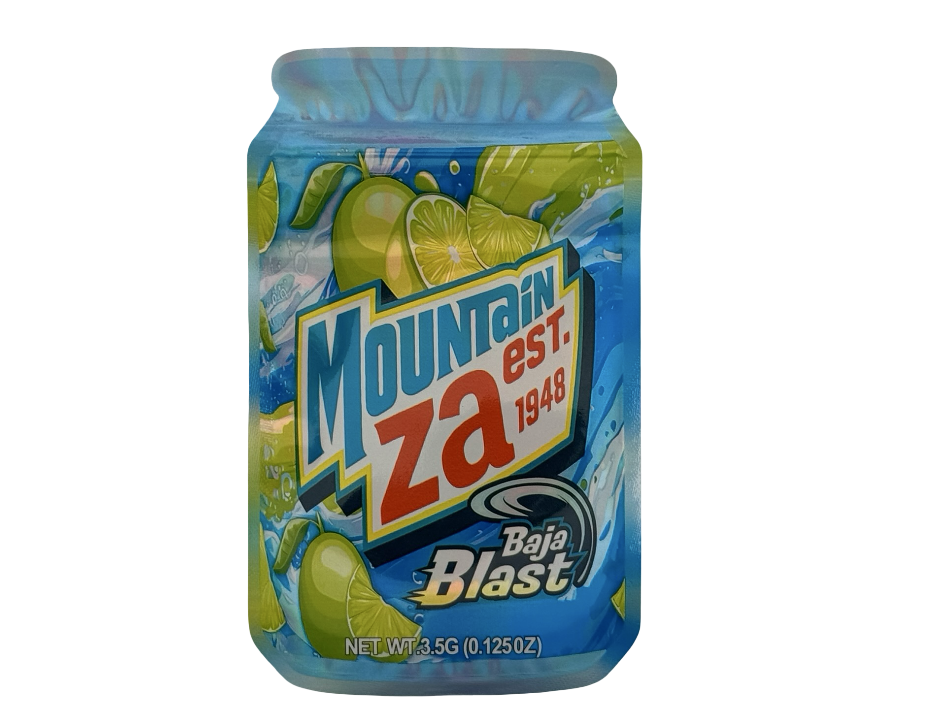 Baja B. 3.5g Mylar Bags Mountain Za Baja B. 3.5g Mylar Bags Mountain Za