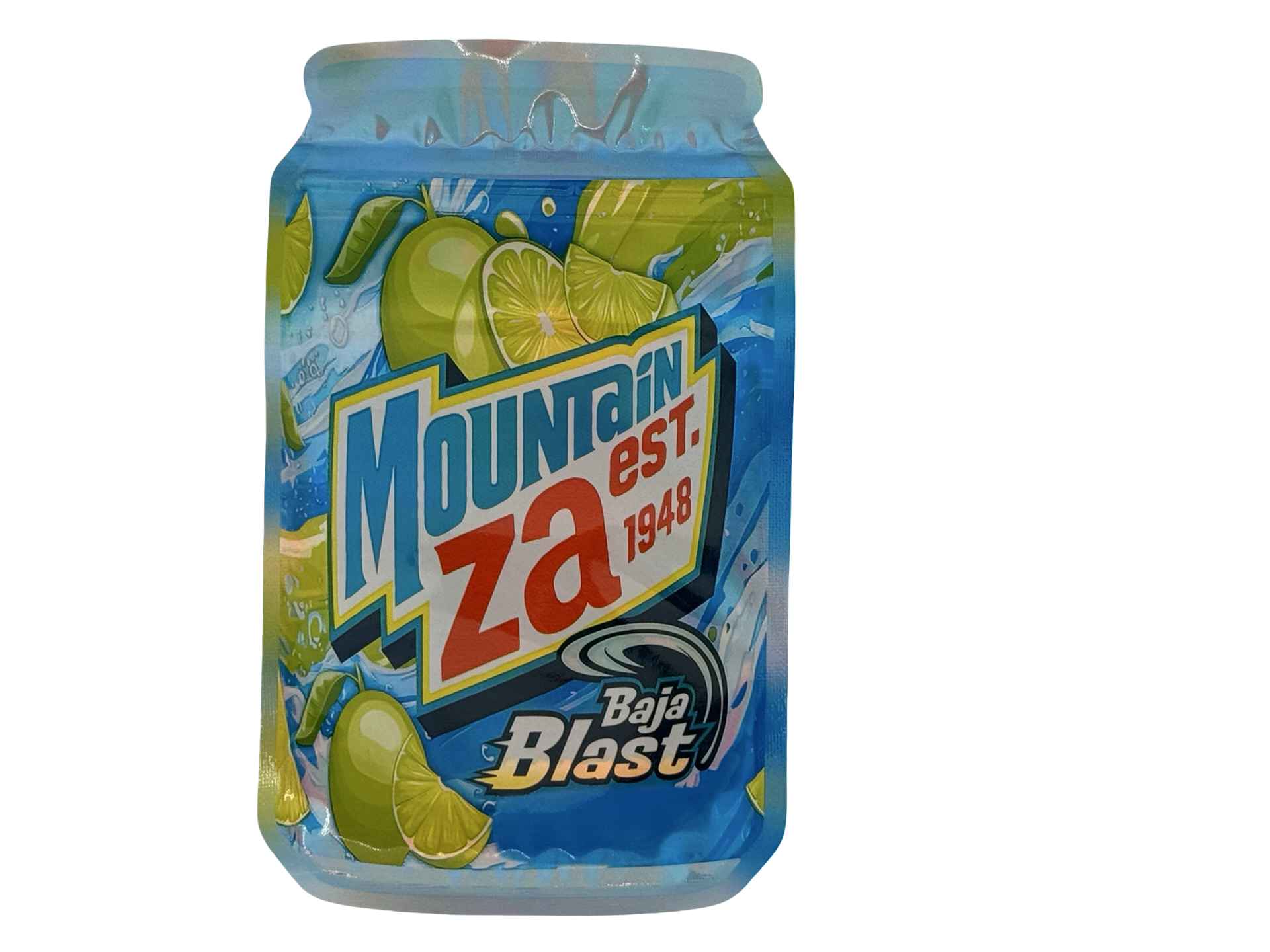Baja B. 3.5g Mylar Bags Mountain Za Baja B. 3.5g Mylar Bags Mountain Za