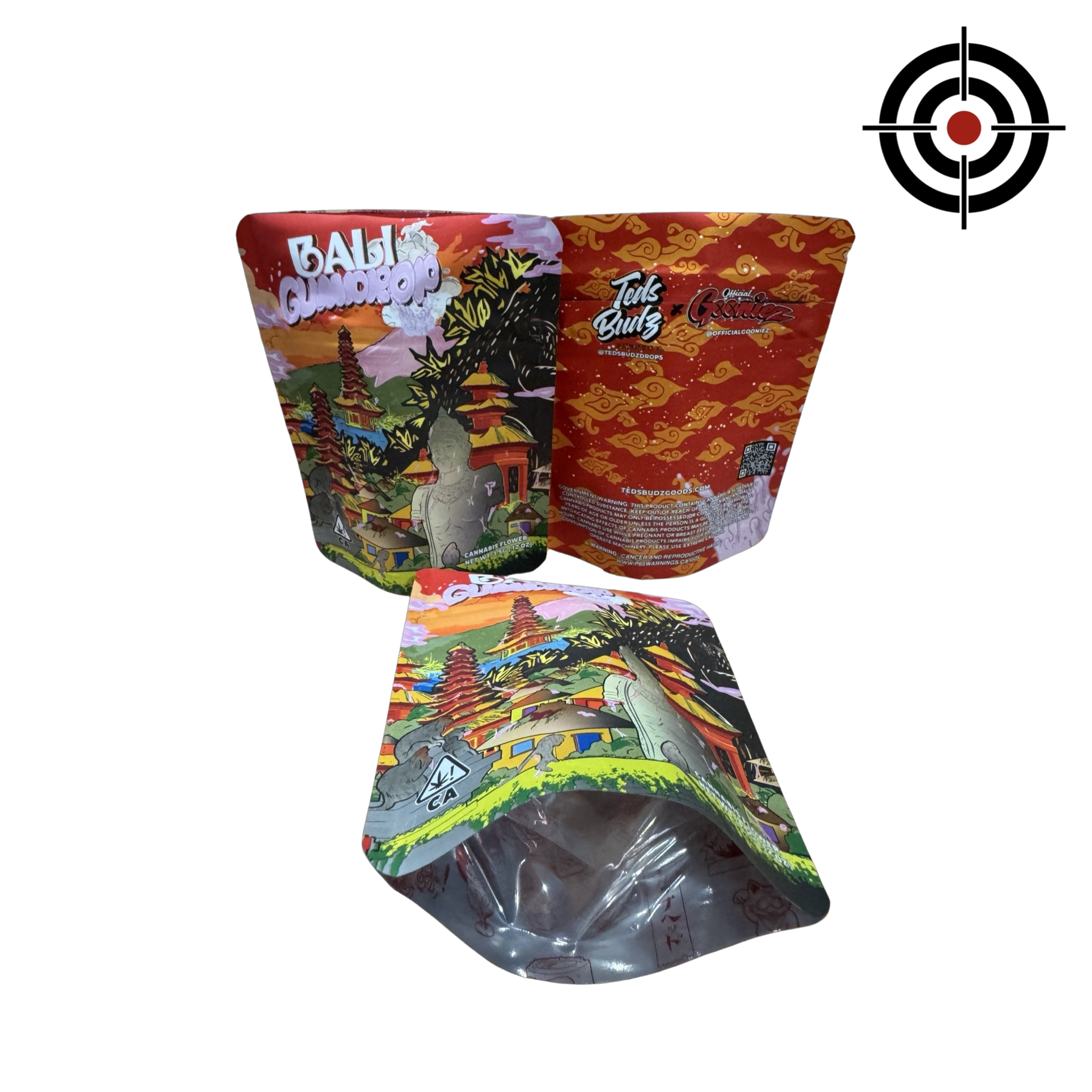 Bali Gumdrop Mylar Bags 3.5g Gooniez