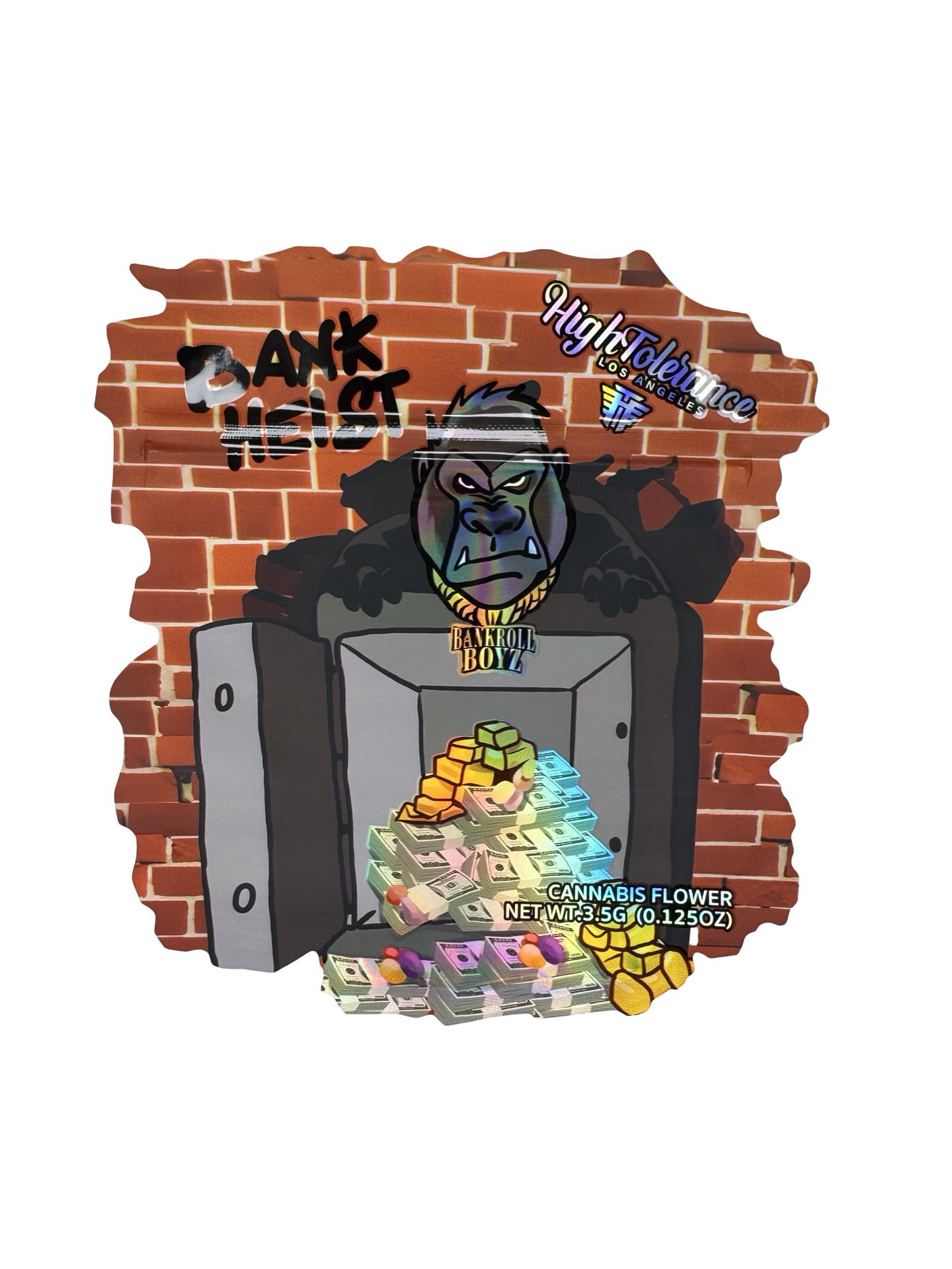 Bank Heist 3.5g Mylar Bags High Tolerance Bank Heist 3.5g Mylar Bags High Tolerance