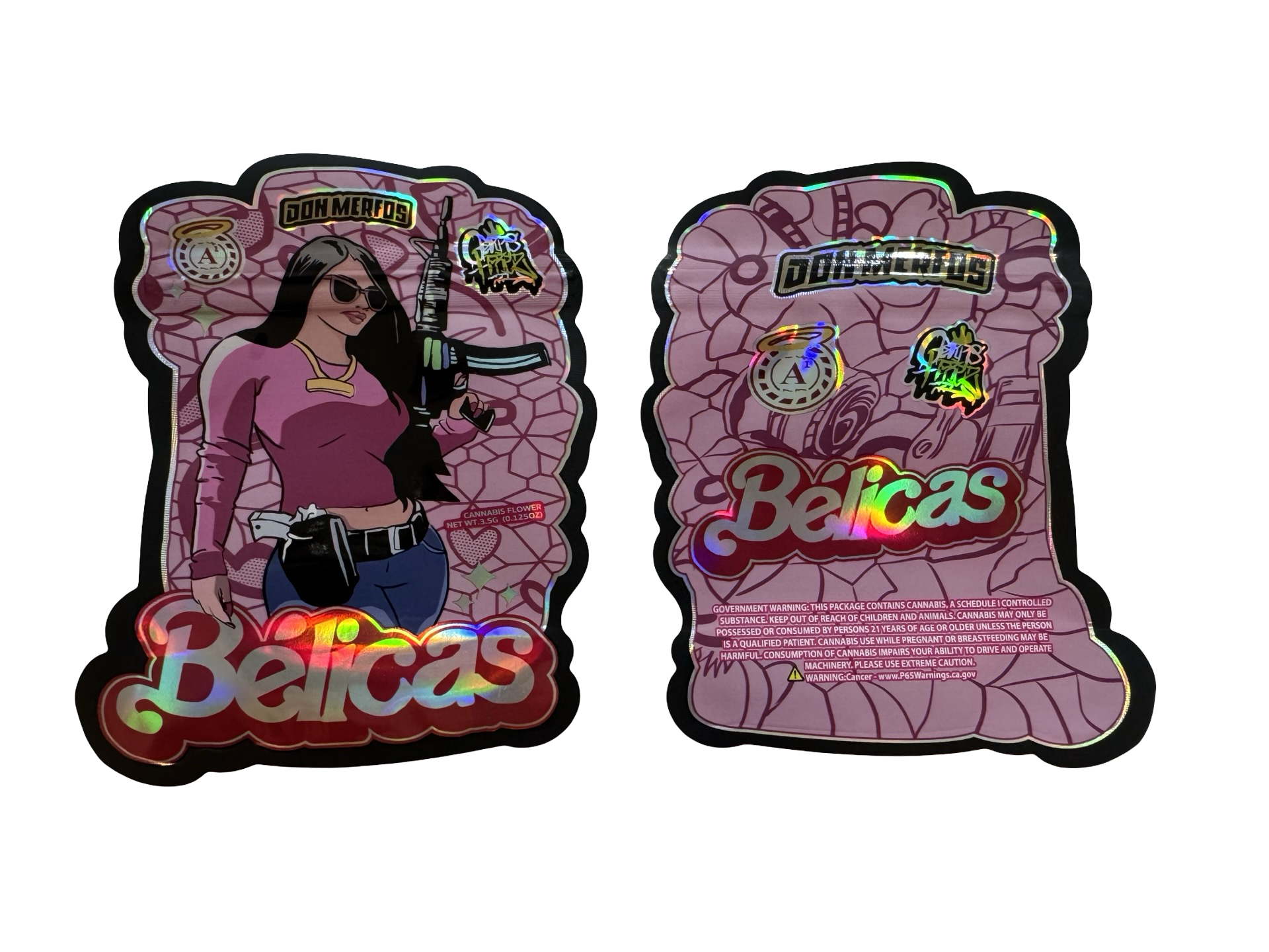 Belicas Mylar Bags 3.5g Don Merfos Belicas Mylar Bags 3.5g Don Merfos