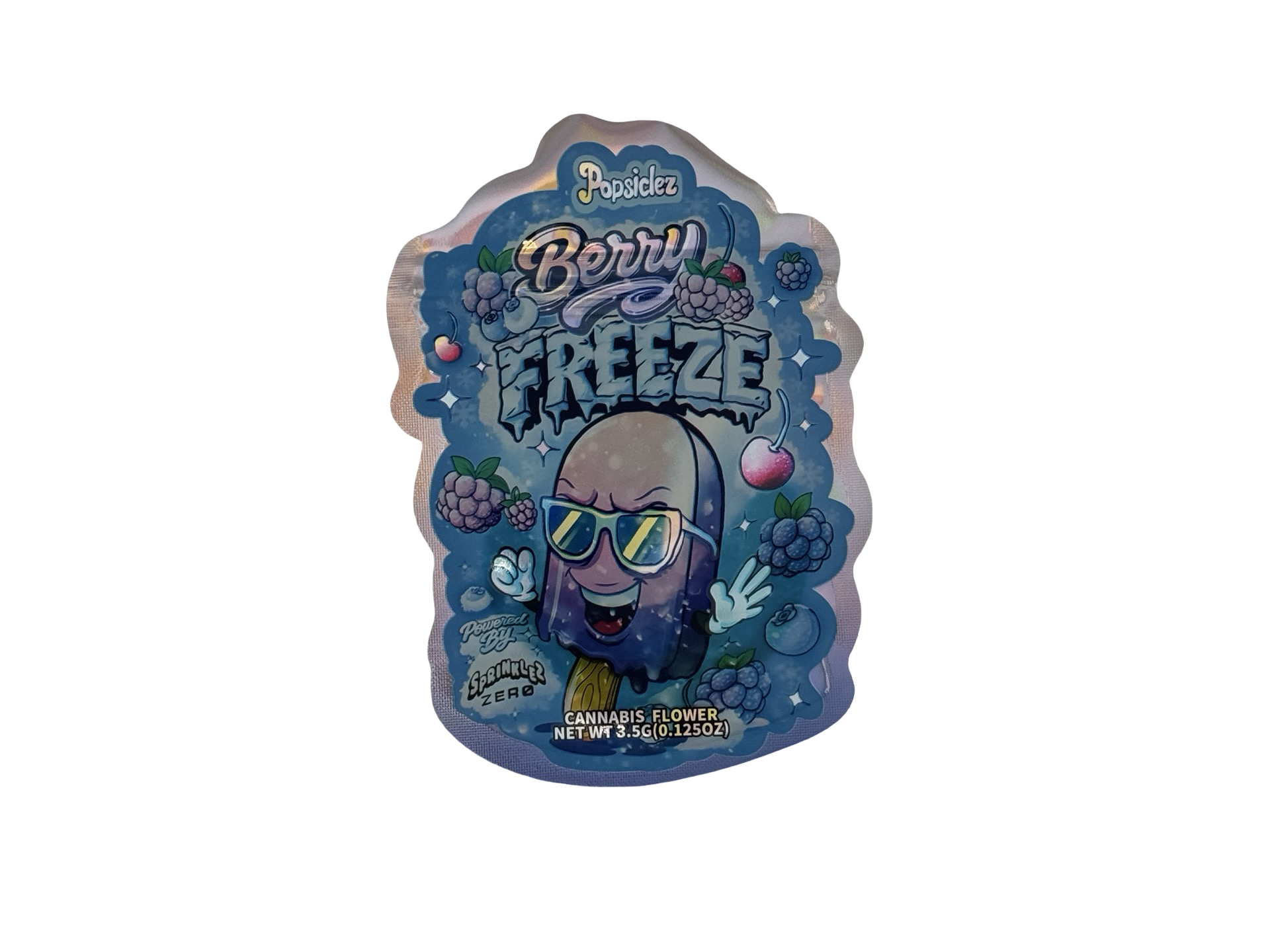Berry Freeze Popsiclez 3.5g Mylar Bags Sprinklez Zero Berry Freeze Popsiclez 3.5g Mylar Bags Sprinklez Zero