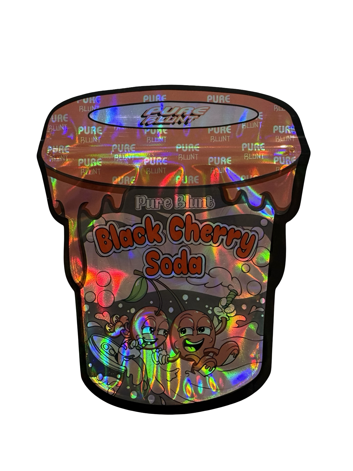 Black Cherry Soda Mylar Bags 3.5g Pure Blunt Black Cherry Soda Mylar Bags 3.5g Pure Blunt