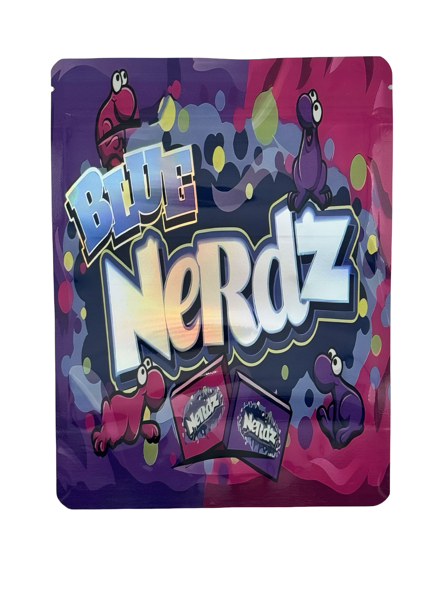 Blue Nerdz 28g Mylar Bags (1oz) Blue Nerdz 28g Mylar Bags (1oz)
