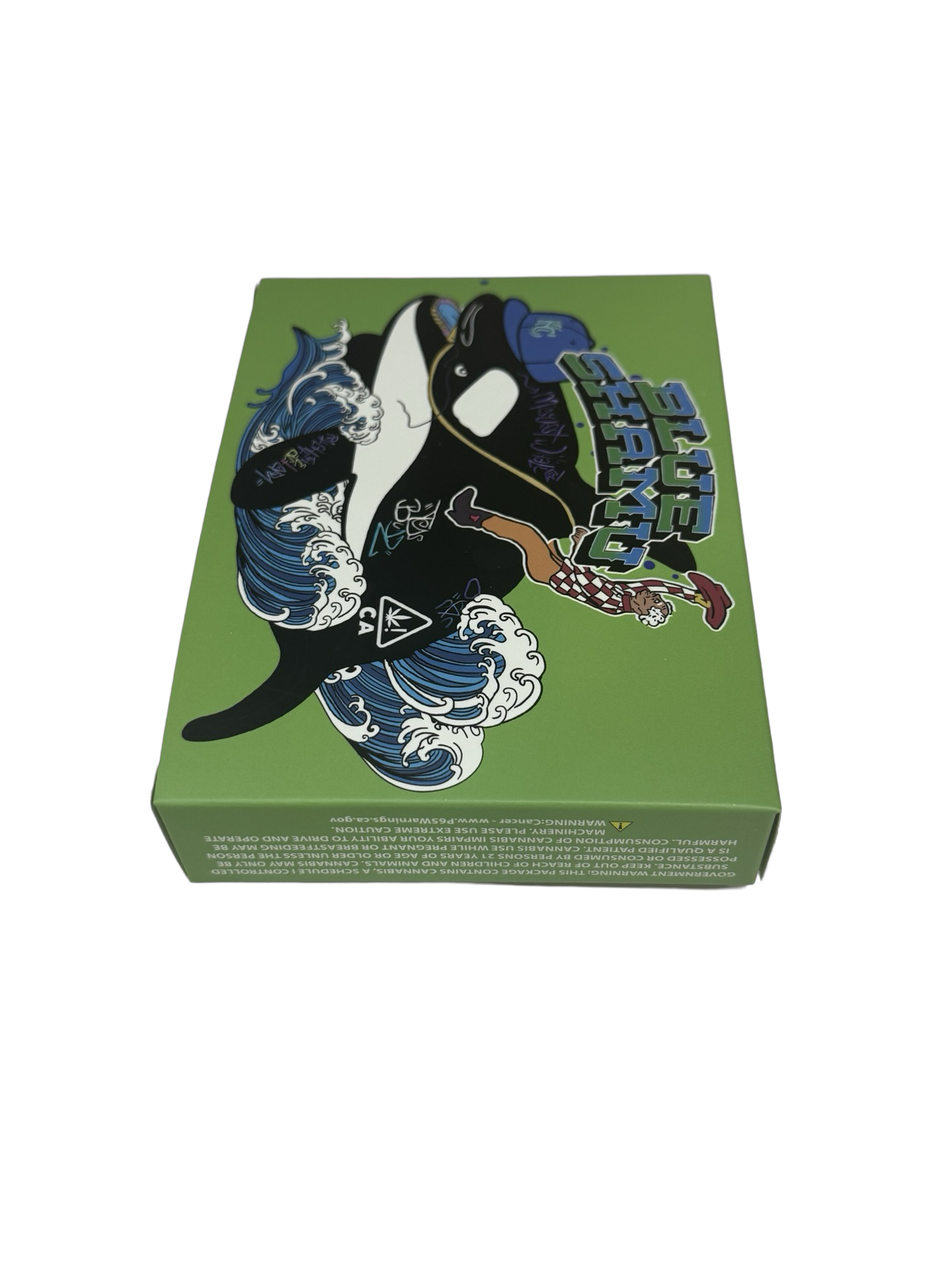 Blue Shamu 3.5g Mylar Bags & Boxes Teds Budz Blue Shamu 3.5g Mylar Bags & Boxes Teds Budz