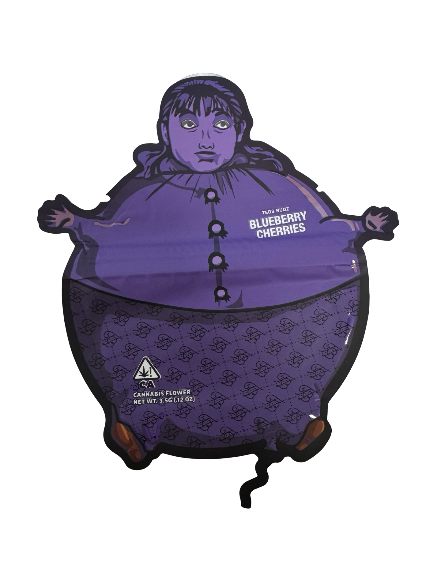 Blueberry Cherries 3.5g Mylar Bags Teds Budz Blueberry Cherries 3.5g Mylar Bags Teds Budz