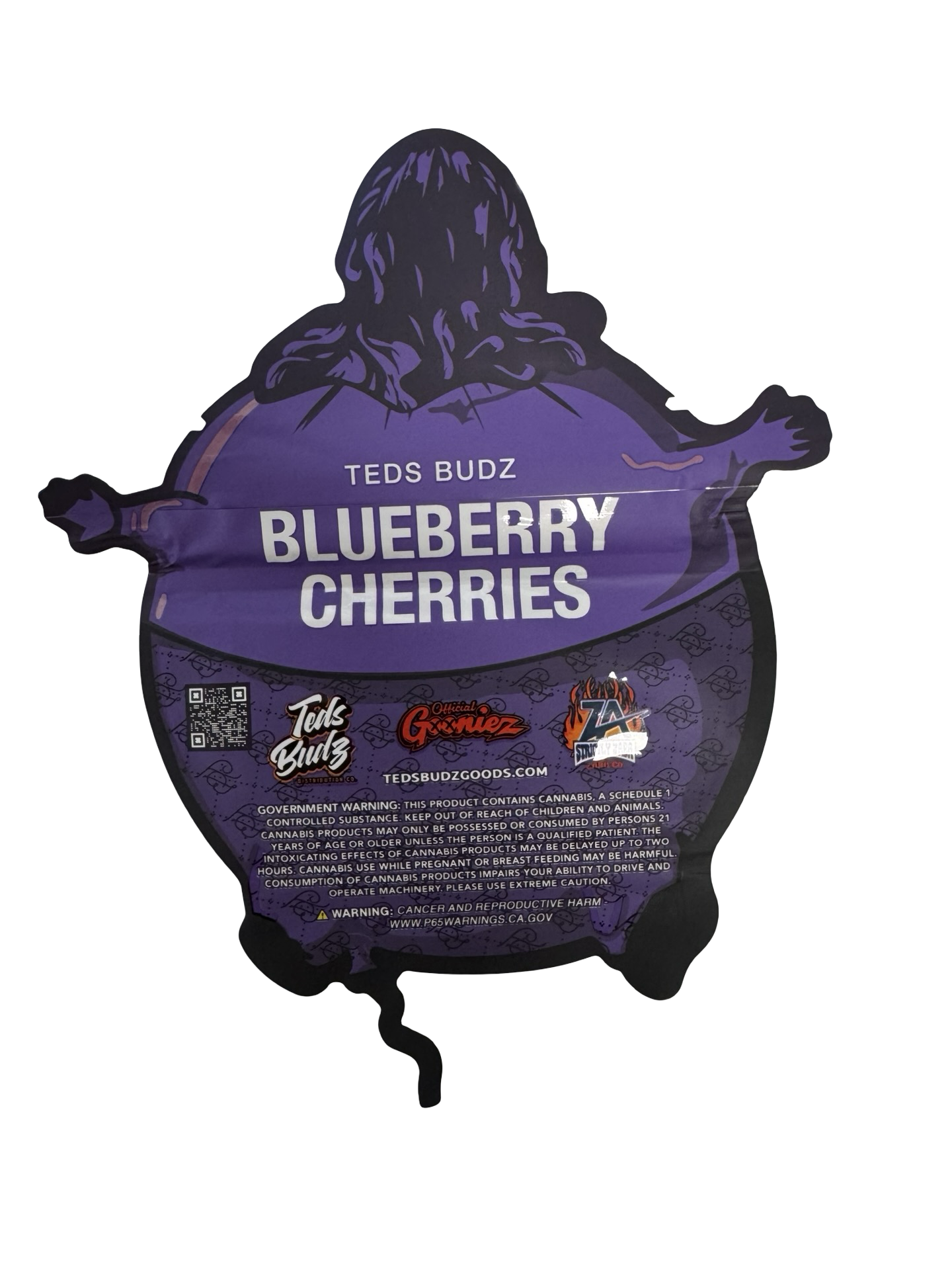 Blueberry Cherries 3.5g Mylar Bags Teds Budz Blueberry Cherries 3.5g Mylar Bags Teds Budz