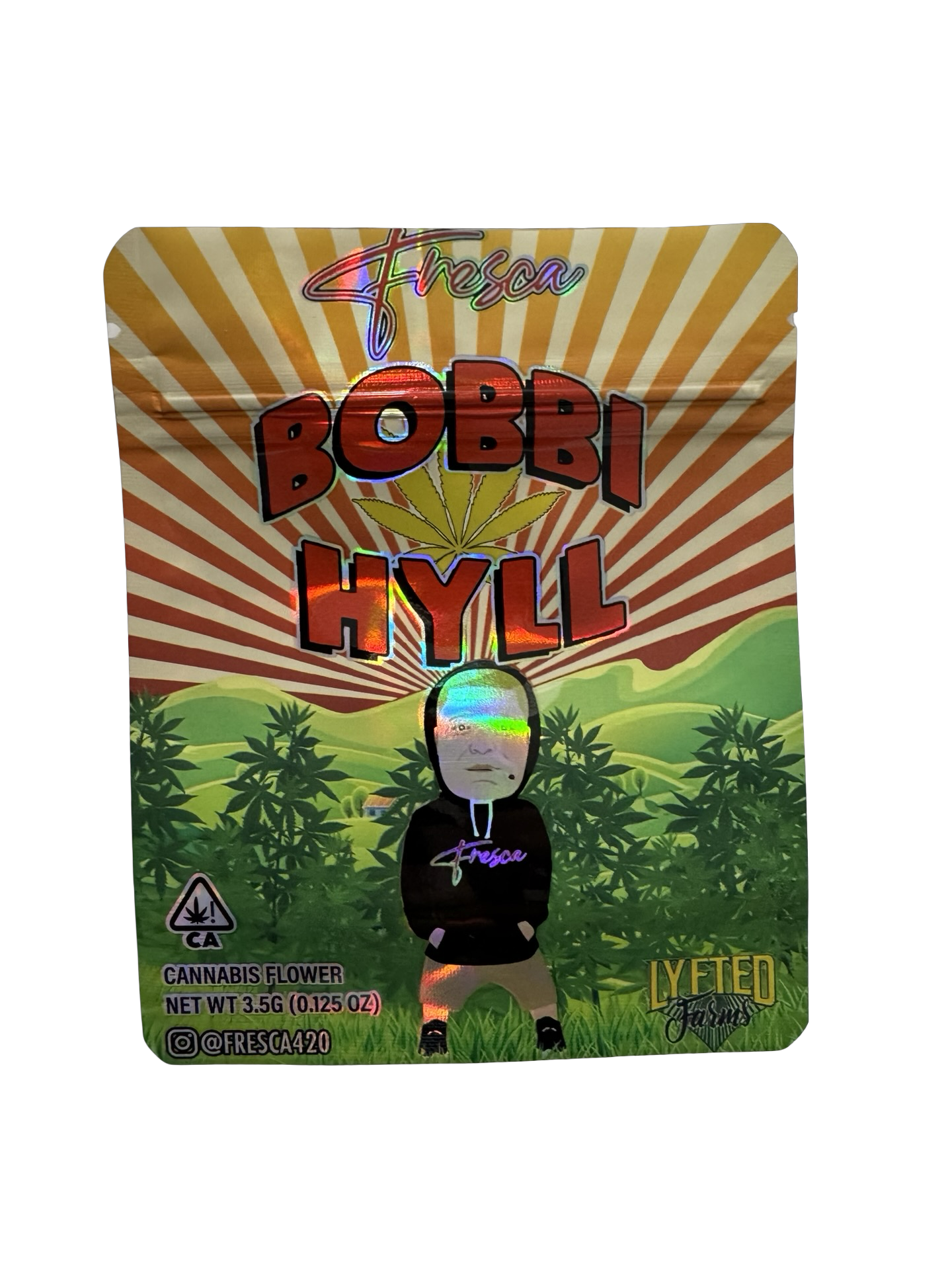 Bobbi Hyll Mylar Bags 3.5g Fresca Bobbi Hyll Mylar Bags 3.5g Fresca