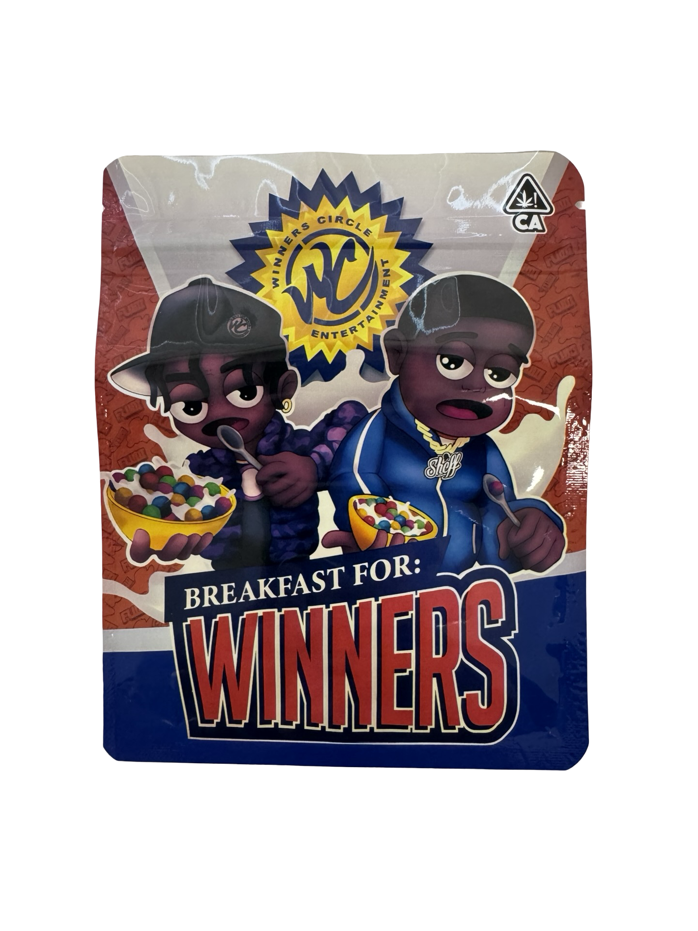 Breakfast for Winners 3.5g to 7g Mylar Bags High Volume Breakfast for Winners 3.5g to 7g Mylar Bags High Volume