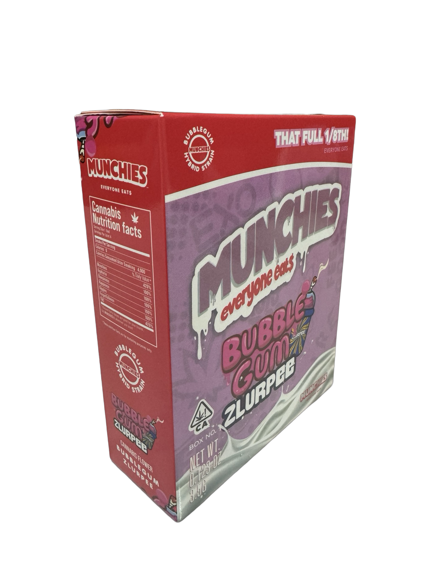 Bubblegum Zlurpee 3.5g Mylar Bags & Boxes Munchies Bubblegum Zlurpee 3.5g Mylar Bags & Boxes Munchies