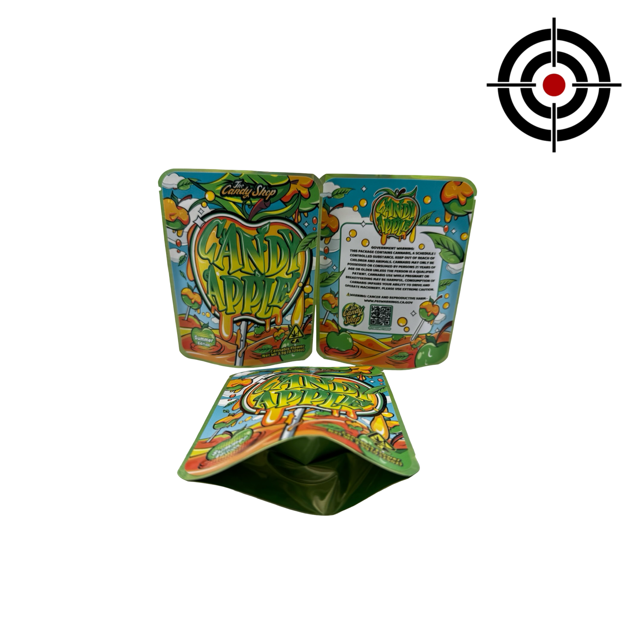 Candy Apple Mylar Bags 3.5g The Candy Shop Candy Apple Mylar Bags 3.5g The Candy Shop