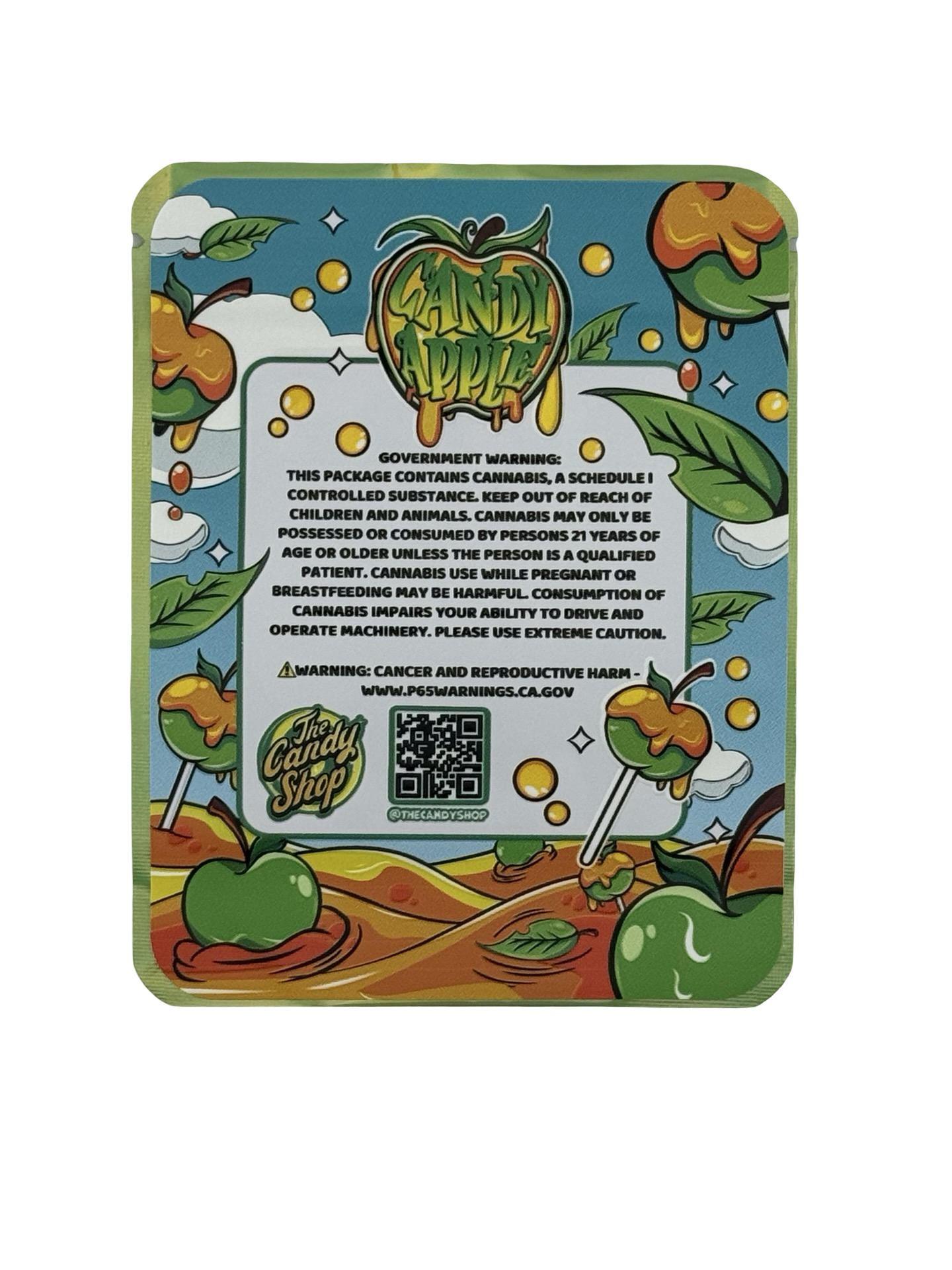 Candy Apple Mylar Bags 3.5g The Candy Shop Candy Apple Mylar Bags 3.5g The Candy Shop