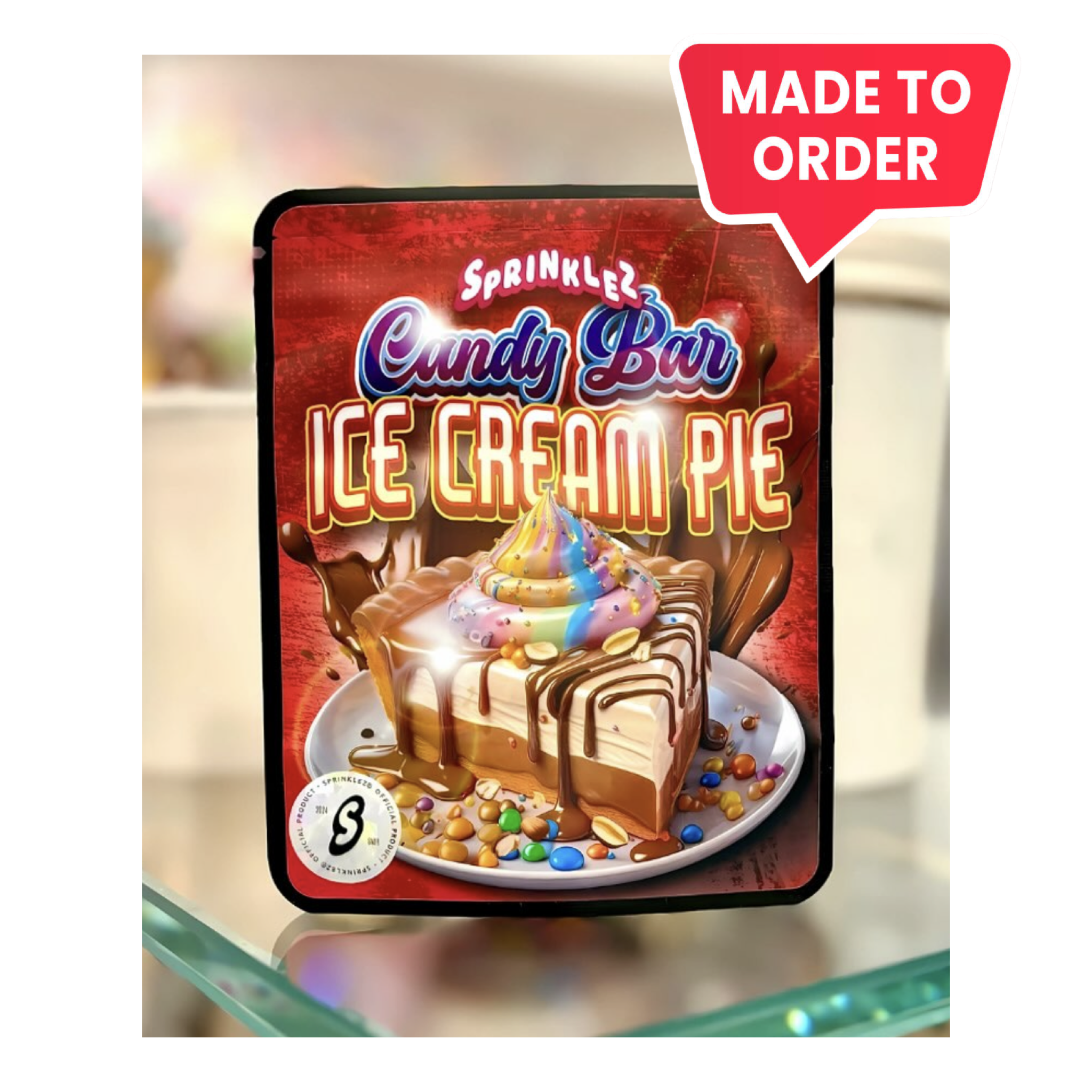 Candy Bar Ice Cream Pie 3.5g Mylar Bags Sprinklez Torch Candy Bar Ice Cream Pie 3.5g Mylar Bags Sprinklez Torch