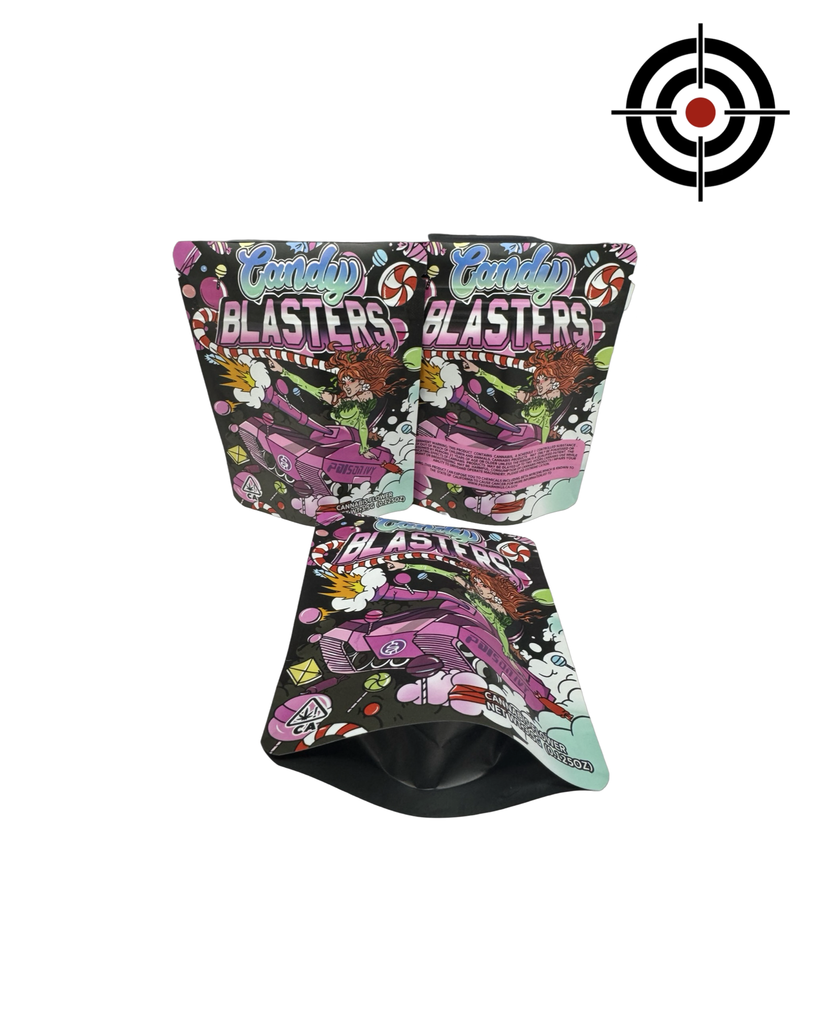 Candy Blasters Mylar Bags 3.5g SherbMoney Candy Blasters Mylar Bags 3.5g SherbMoney