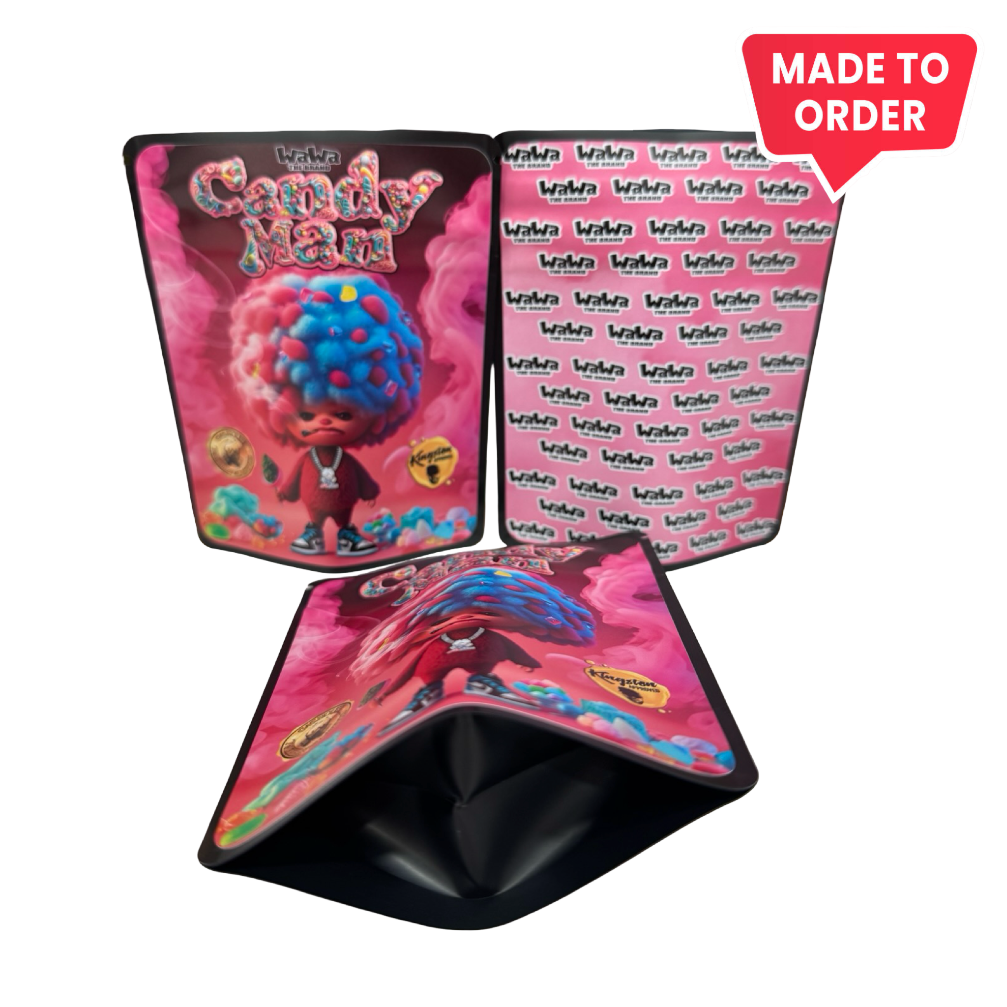 Candy Man Mylar Bags 3.5g Wawah