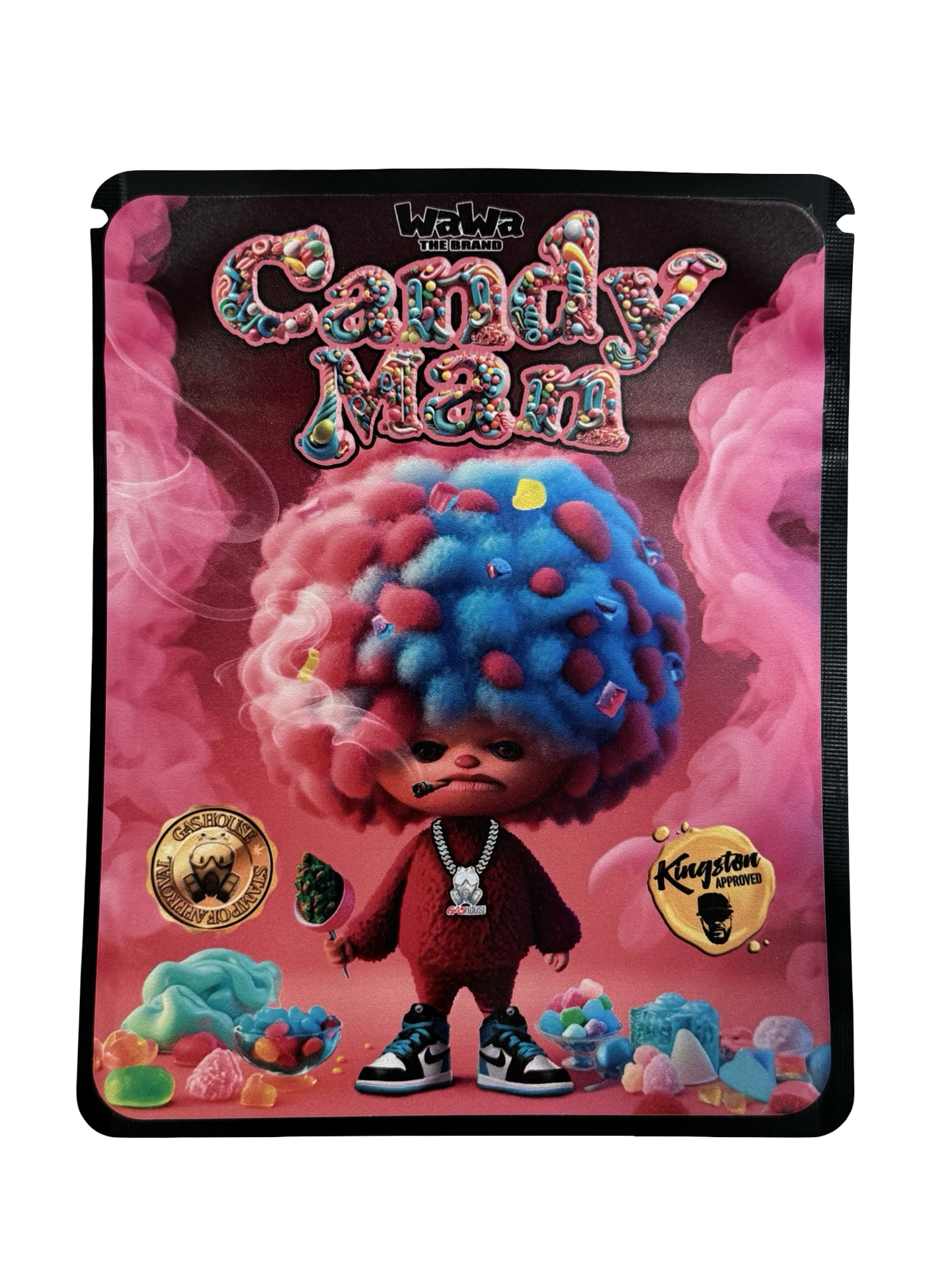 Candy Man Mylar Bags 3.5g Wawah Candy Man Mylar Bags 3.5g Wawah