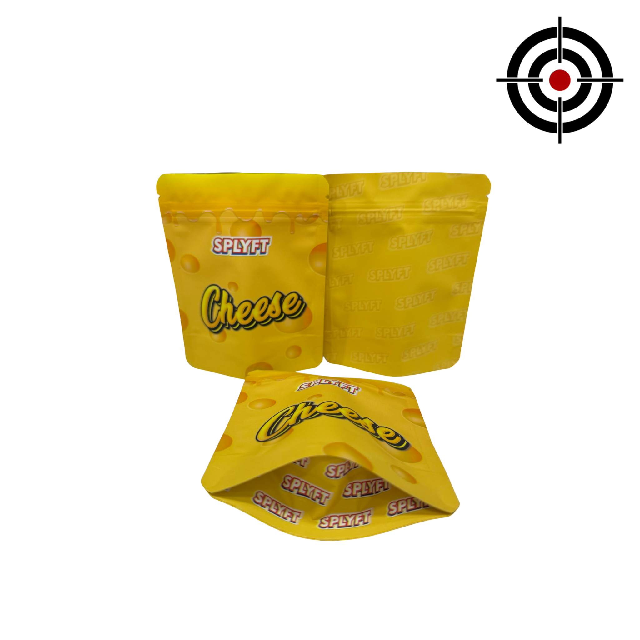 Cheese 3.5g Mylar Bags Splyft