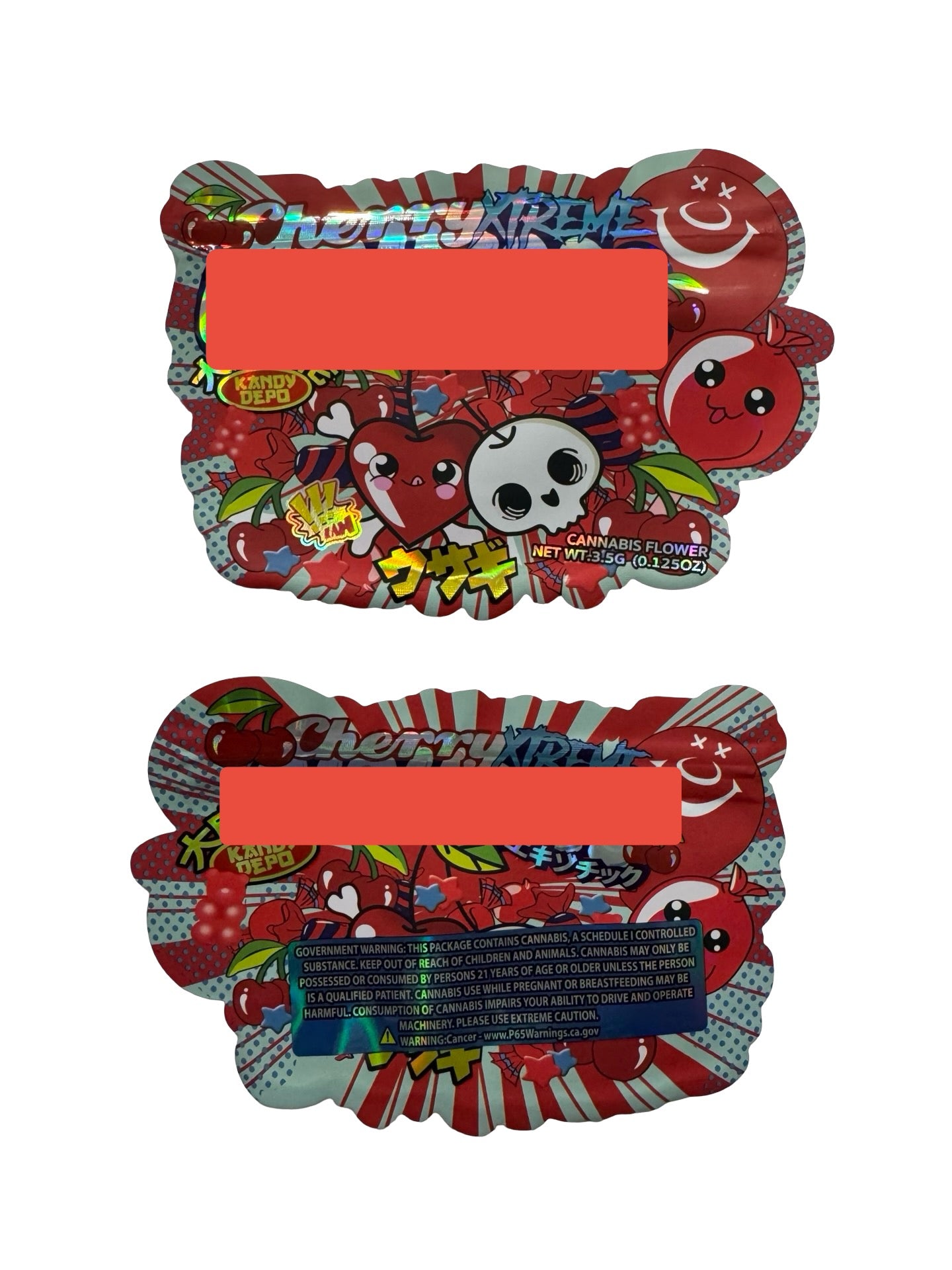 Cherry Extreme Zirheadz Mylar Bags 3.5g Kandy Depo Cherry Extreme Zirheadz Mylar Bags 3.5g Kandy Depo