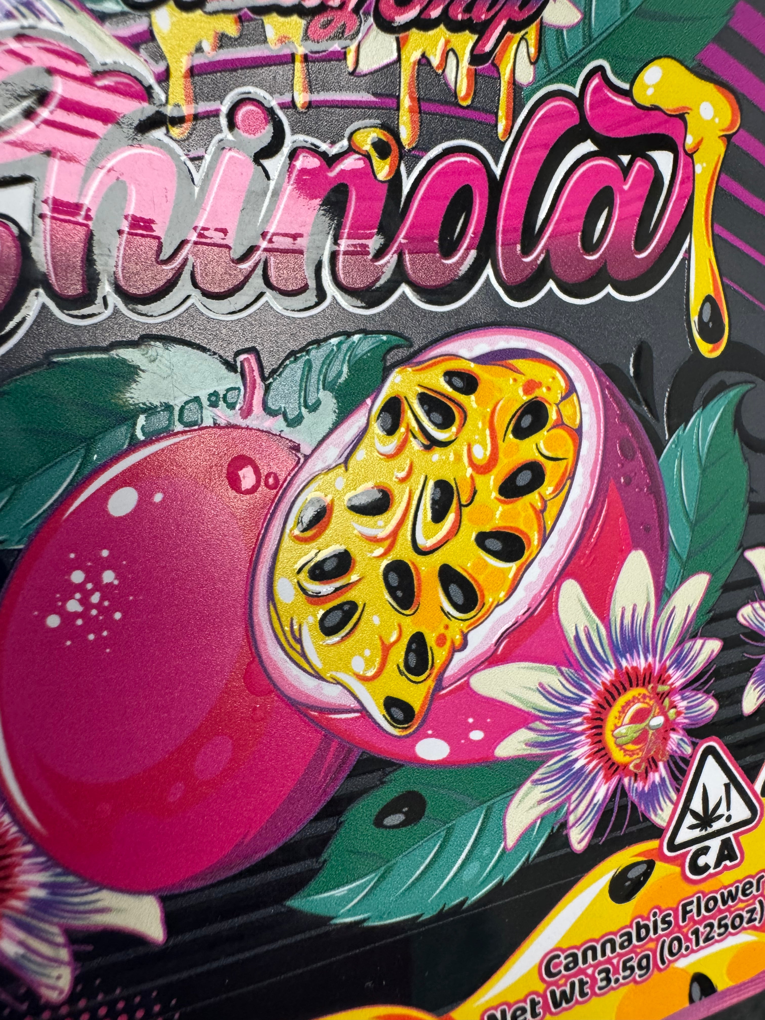 Chinola (Passion Fruit) Mylar Bags 3.5g The Candy Shop Chinola (Passion Fruit) Mylar Bags 3.5g The Candy Shop