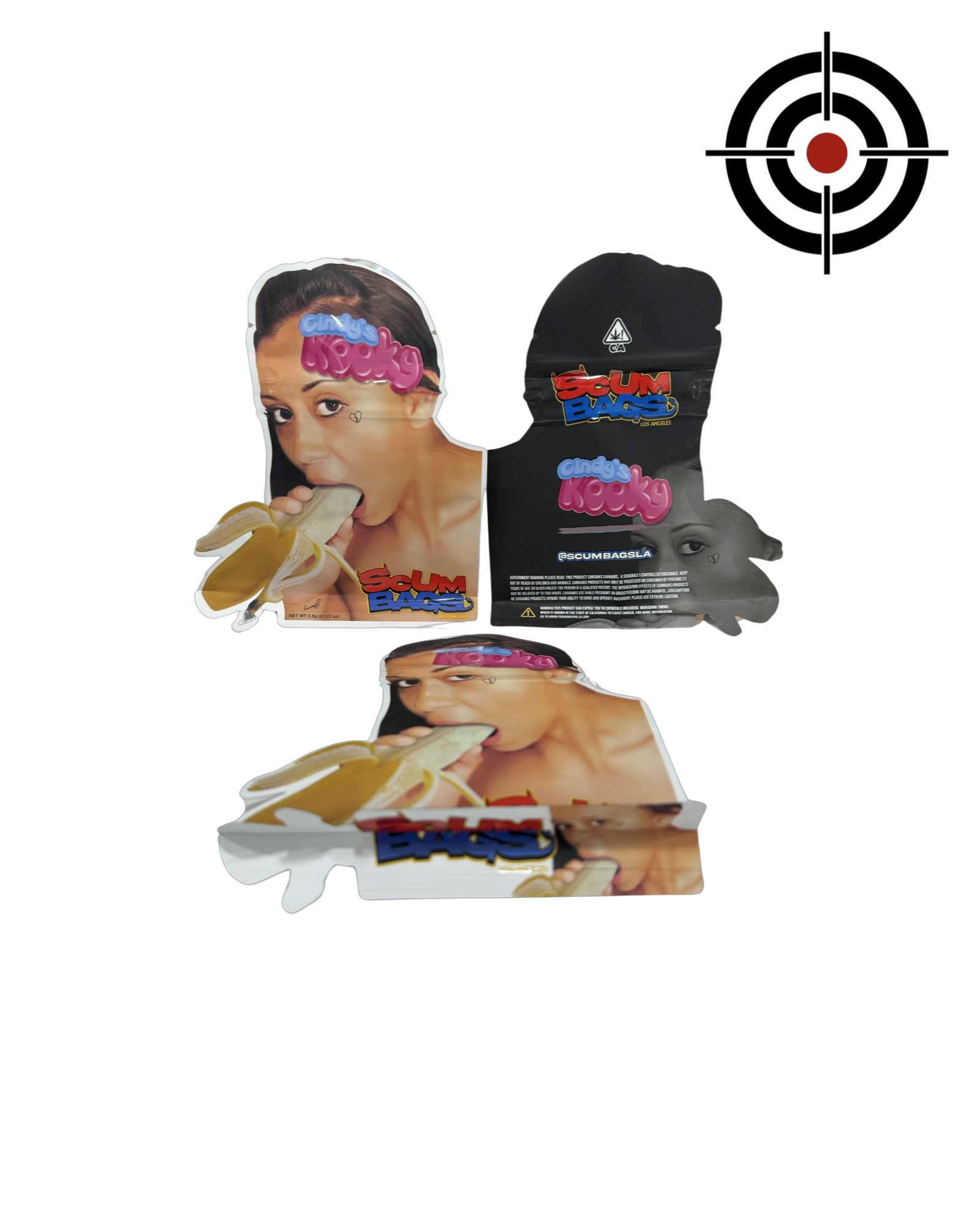 Cindy’s Cookie Mylar Bags 3.5g Scum Bags Cindy’s Cookie Mylar Bags 3.5g Scum Bags
