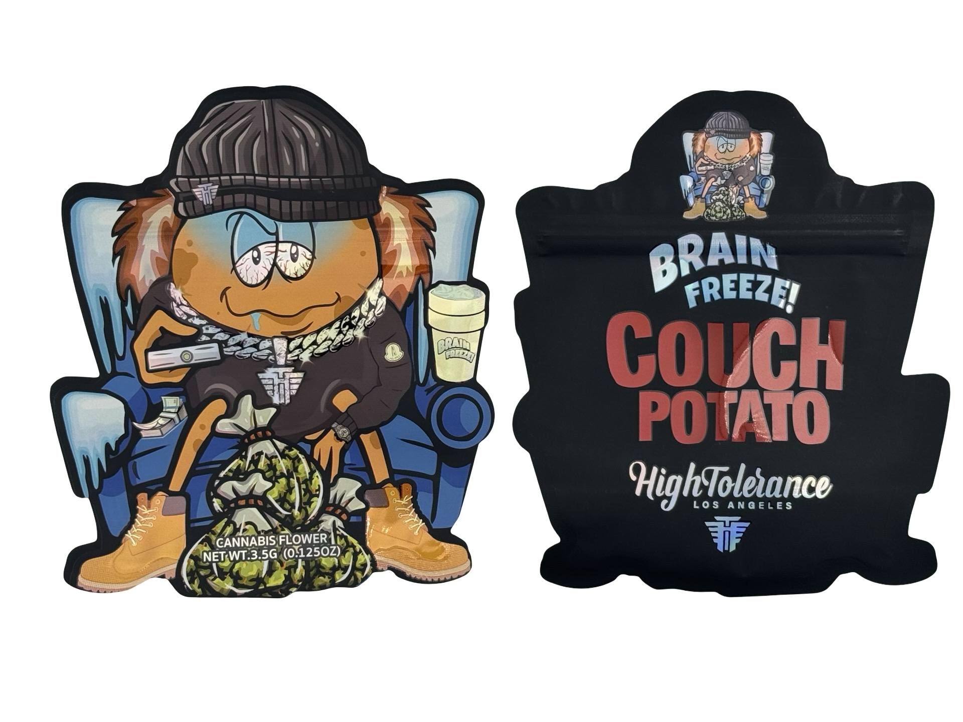 Couch Potato 3.5g Mylar Bags High Tolerance Couch Potato 3.5g Mylar Bags High Tolerance