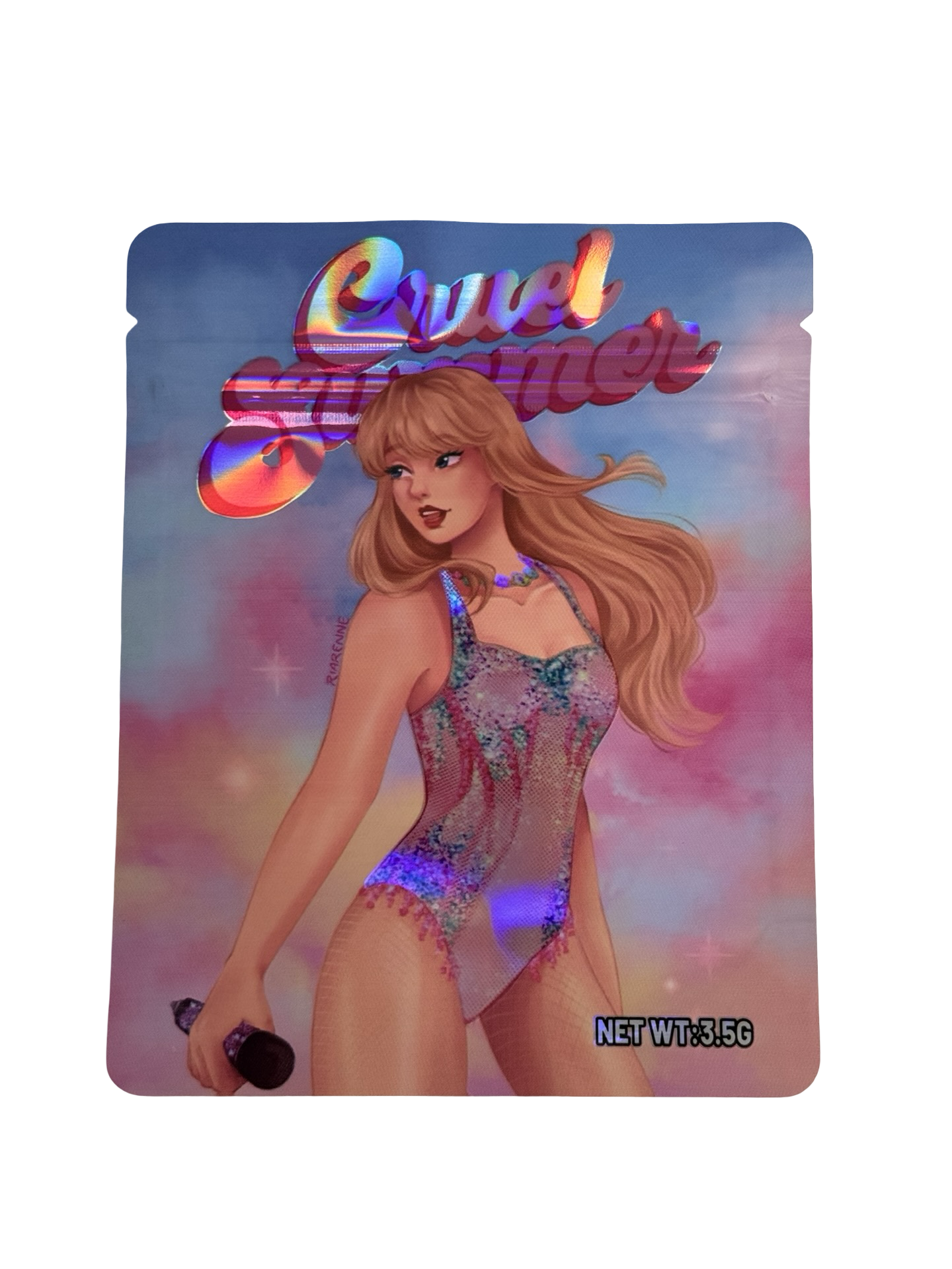 Cruel Summer Mylar Bags 3.5g Cruel Summer Mylar Bags 3.5g