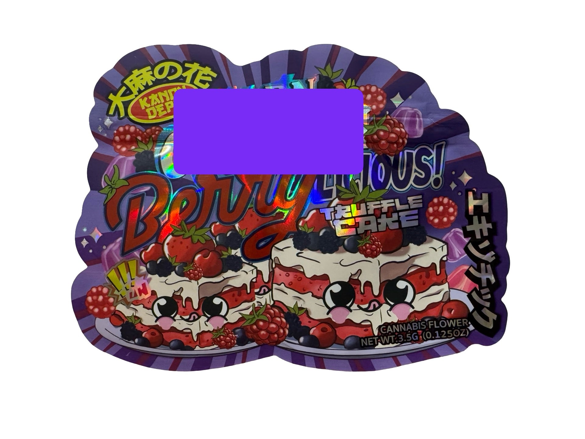 Crunch Berrylicious Truffle Cake Mylar Bags 3.5g Kandy Depo Crunch Berrylicious Truffle Cake Mylar Bags 3.5g Kandy Depo