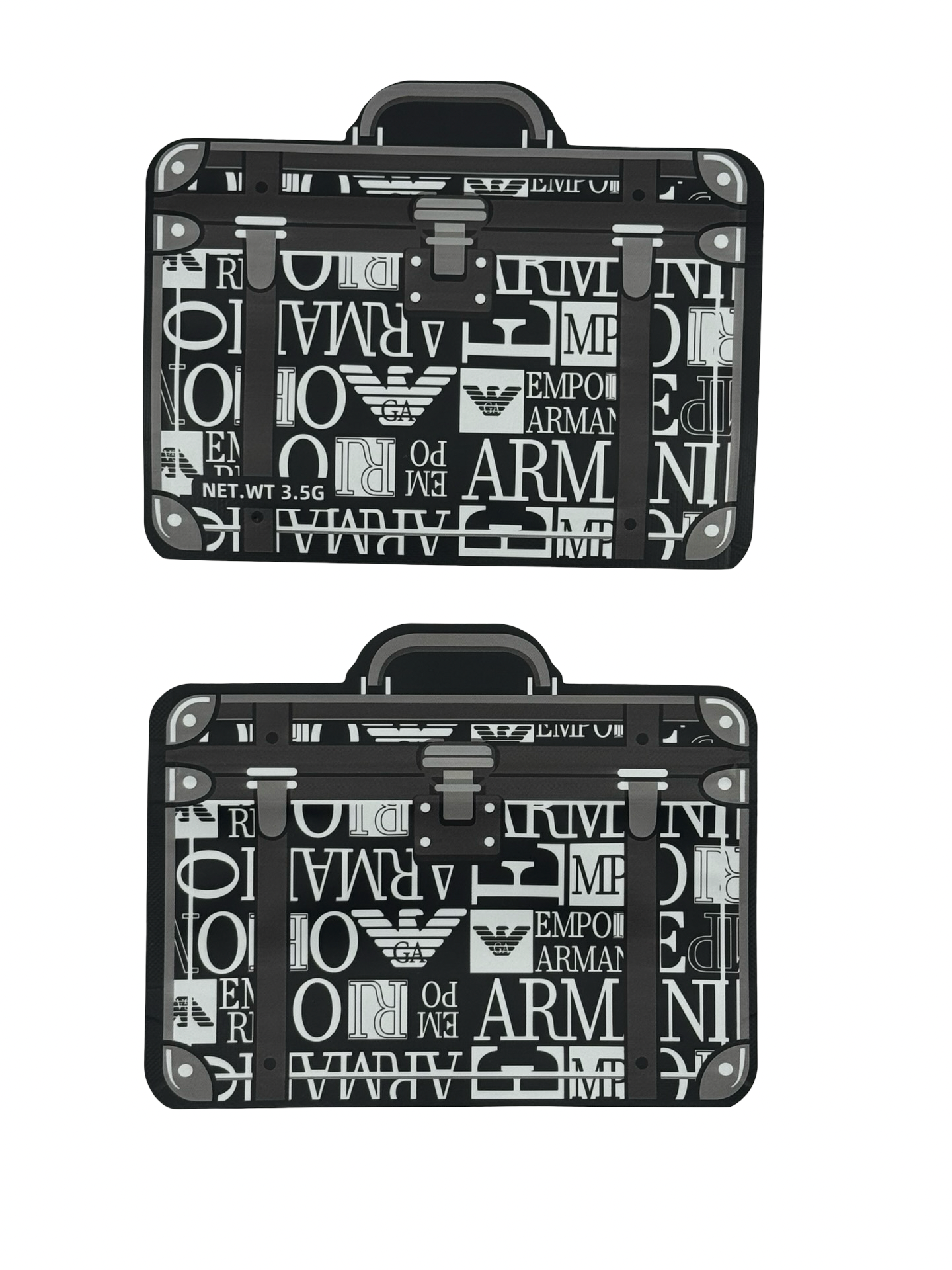 Designer 3.5g Mylar Bags (matte) Designer 3.5g Mylar Bags (matte)