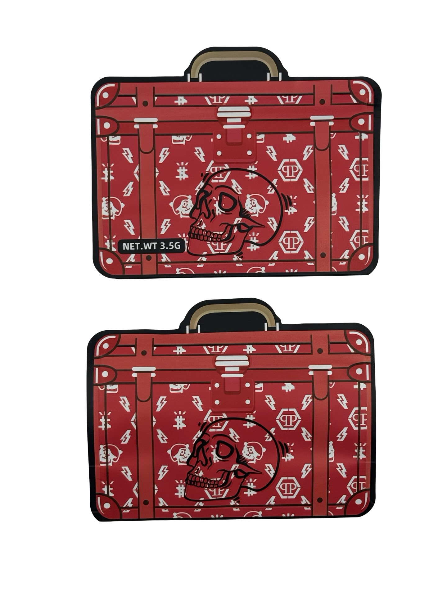 Designer 3.5g Mylar Bags (matte) Designer 3.5g Mylar Bags (matte)