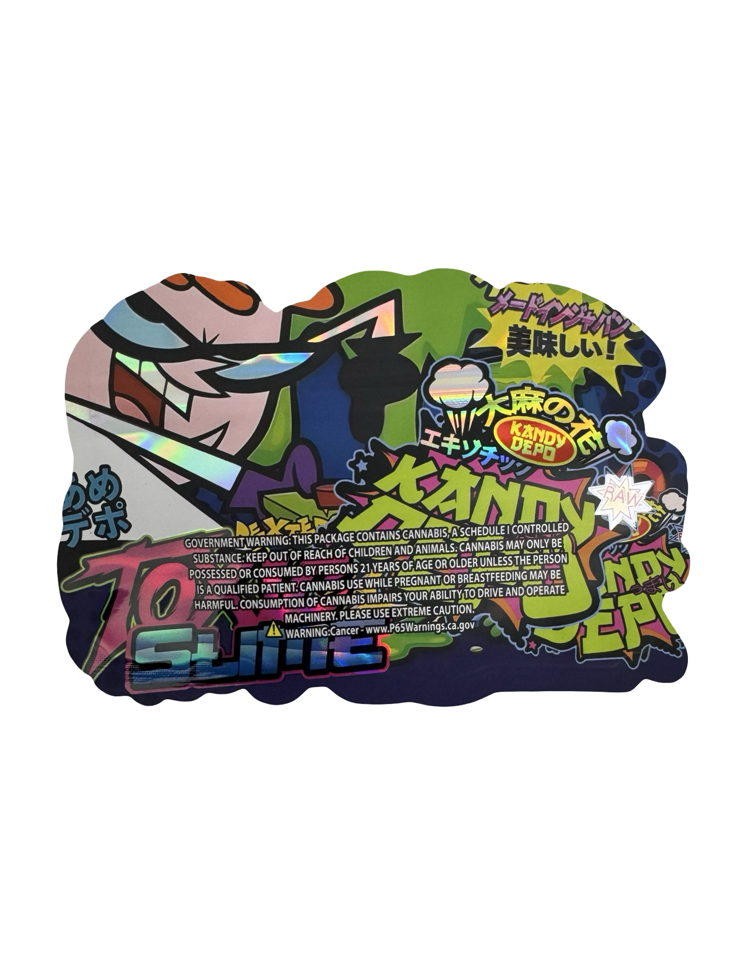 Dexter’s Toxic Slime Mylar Bags 3.5g Kandy Depo Dexter’s Toxic Slime Mylar Bags 3.5g Kandy Depo