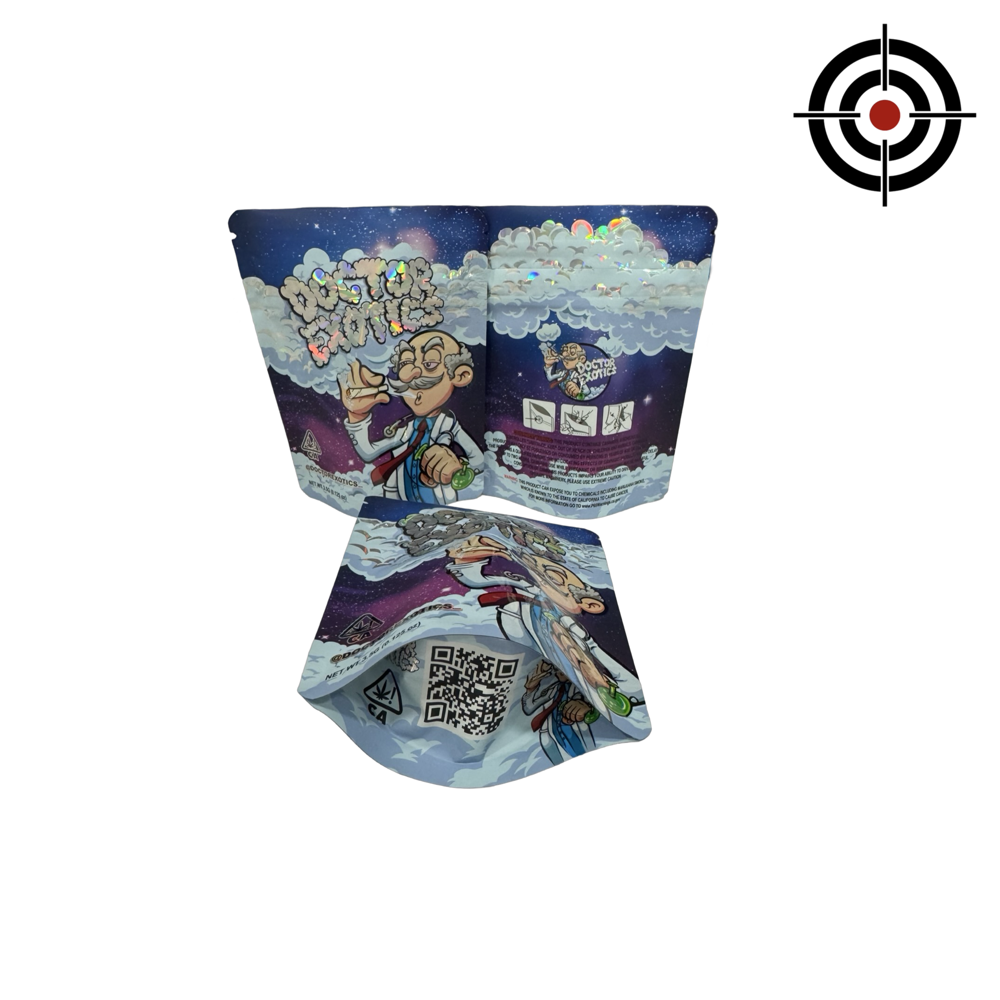 Doctor Exotics (original) Mylar Bags 3.5g Doctor Exotics Doctor Exotics (original) Mylar Bags 3.5g Doctor Exotics