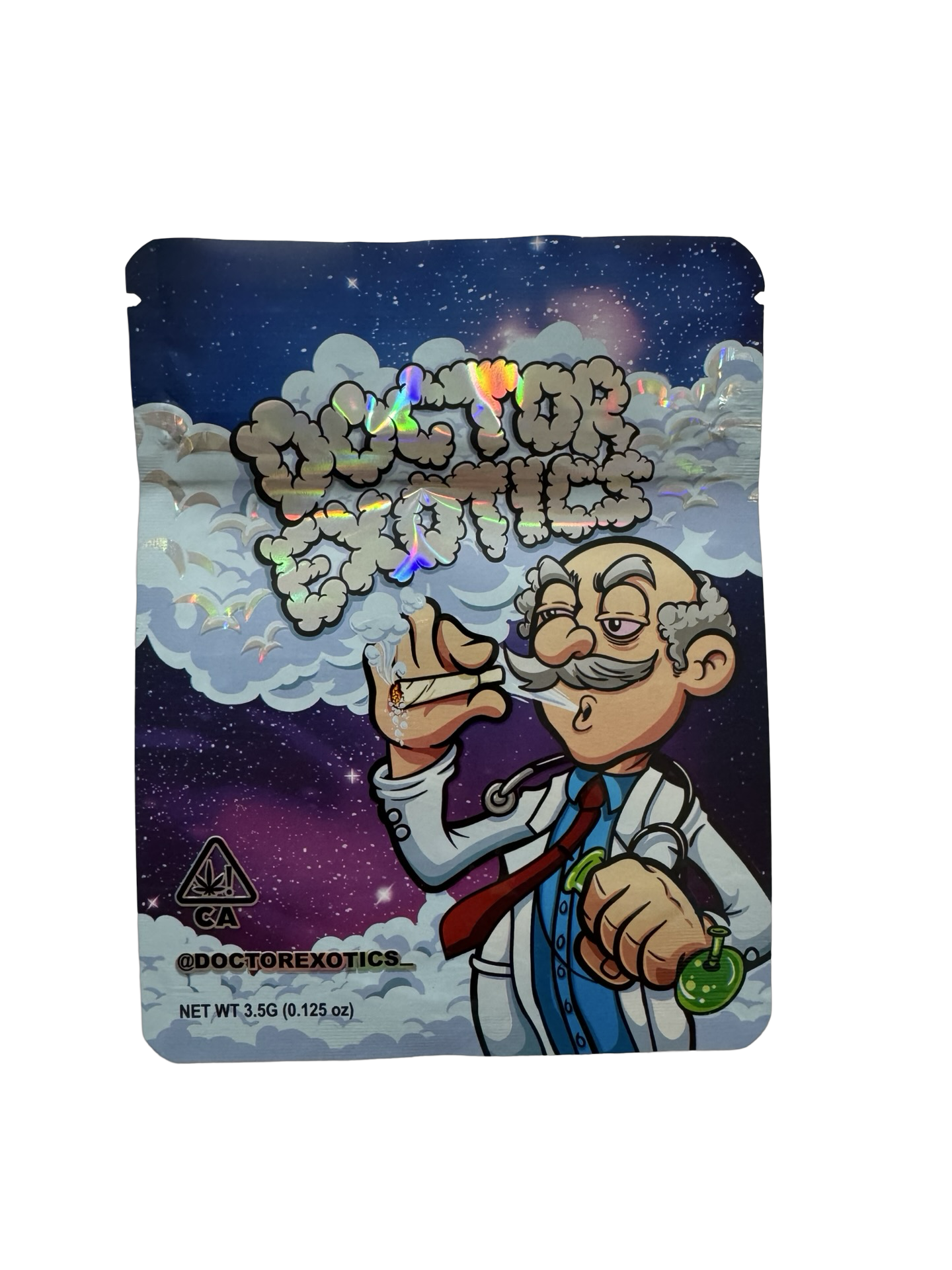 Doctor Exotics (original) Mylar Bags 3.5g Doctor Exotics Doctor Exotics (original) Mylar Bags 3.5g Doctor Exotics