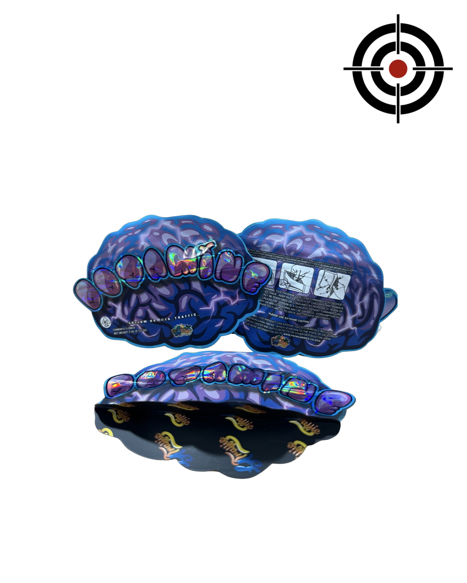 Dopamine Mylar Bags 3.5g LA Traffic