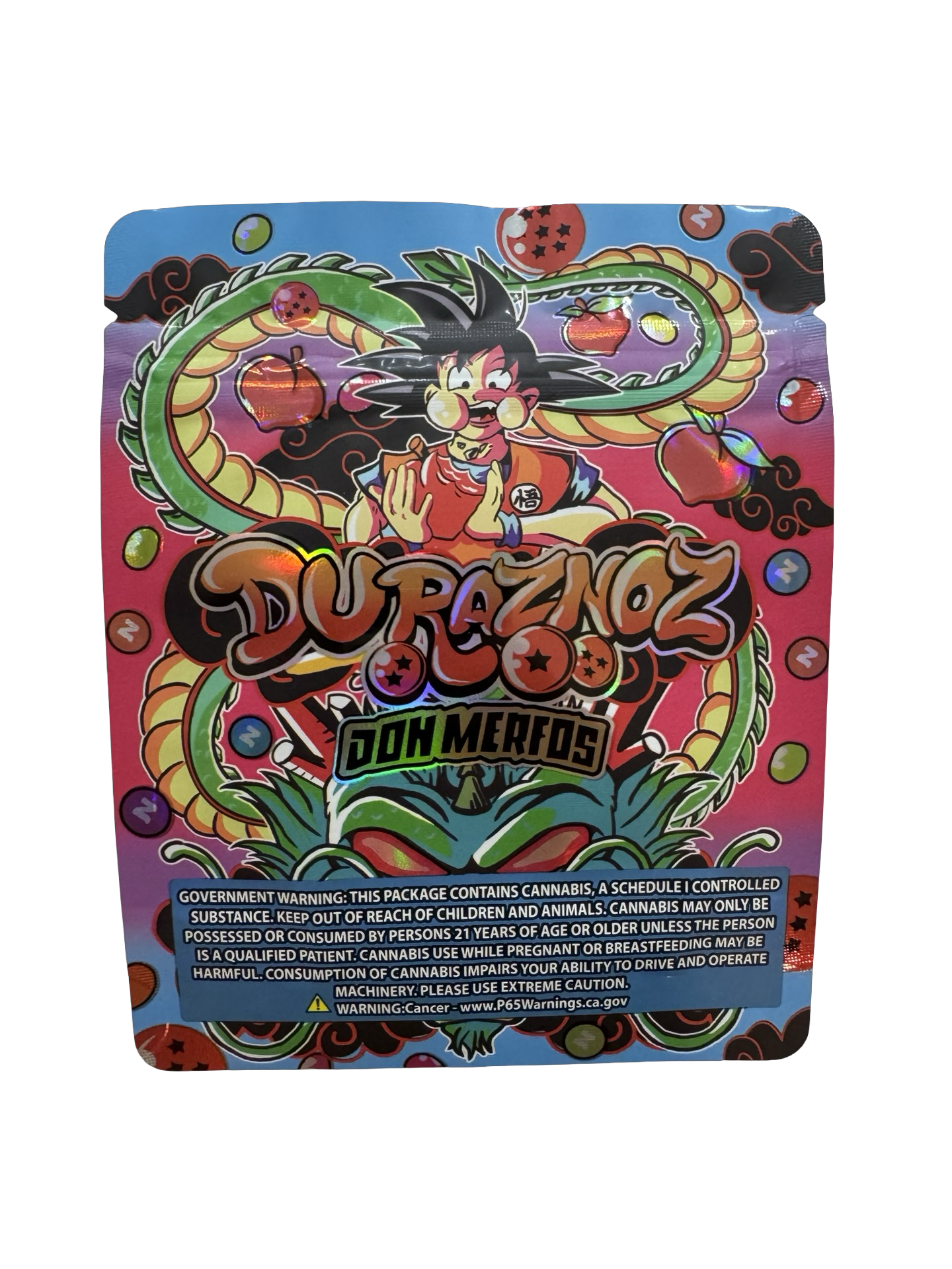 Duraznoz Mylar Bags 3.5g Don Merfos Duraznoz Mylar Bags 3.5g Don Merfos