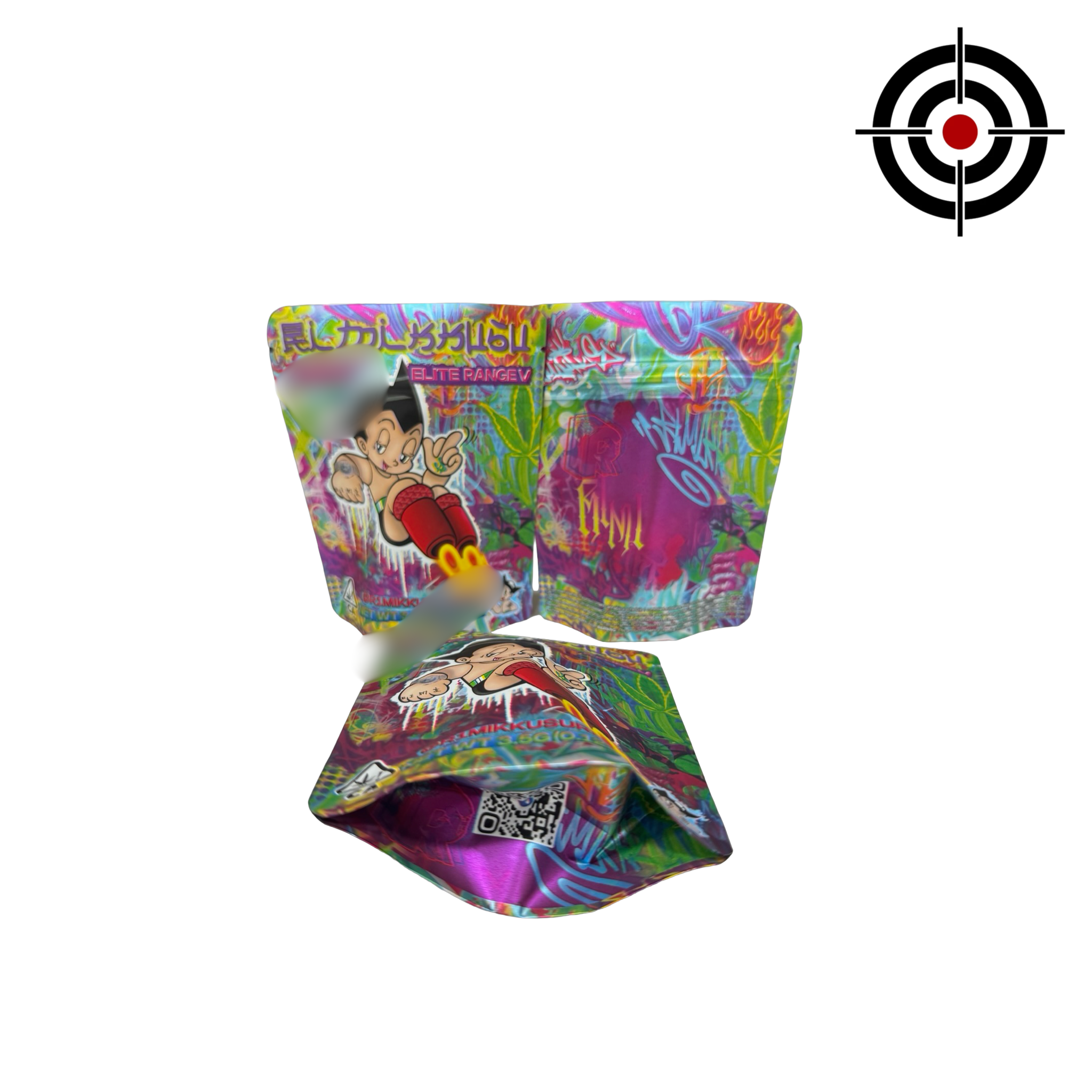 Elite Range V Mylar Bags 3.5g Elite Range V Mylar Bags 3.5g