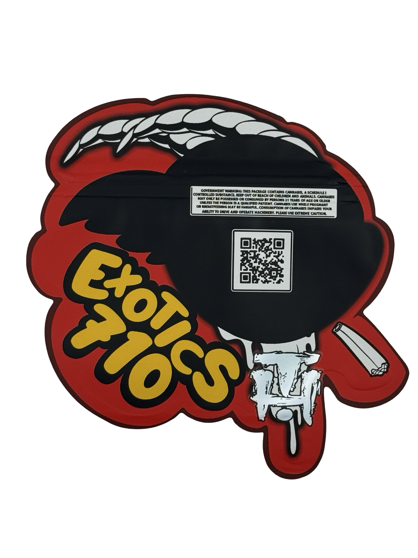 Exotics 710 Mylar Bags 3.5g Exotics 710 Mylar Bags 3.5g