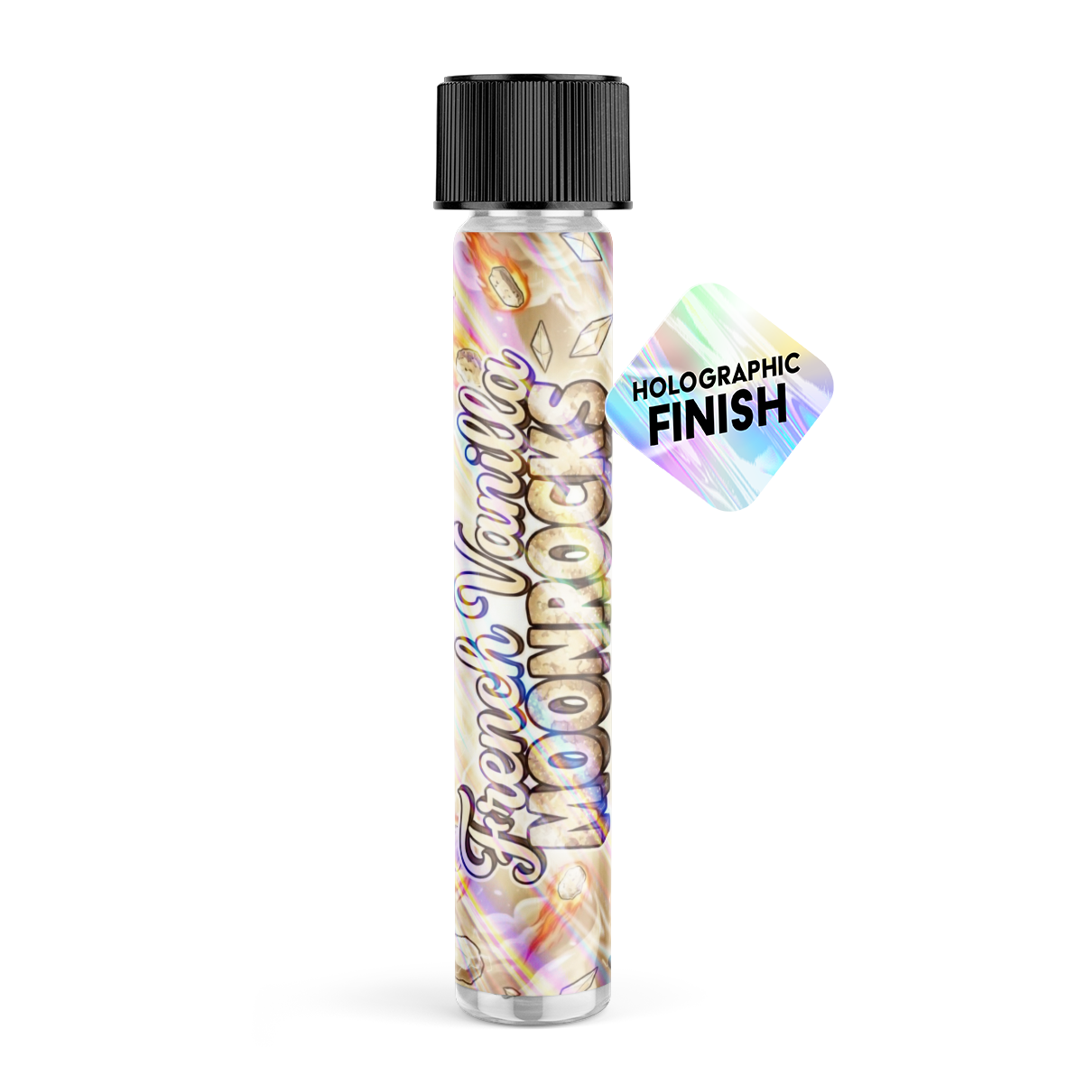French Vanilla Moonrocks Glass Pre-Roll Tubes French Vanilla Moonrocks Glass Pre-Roll Tubes