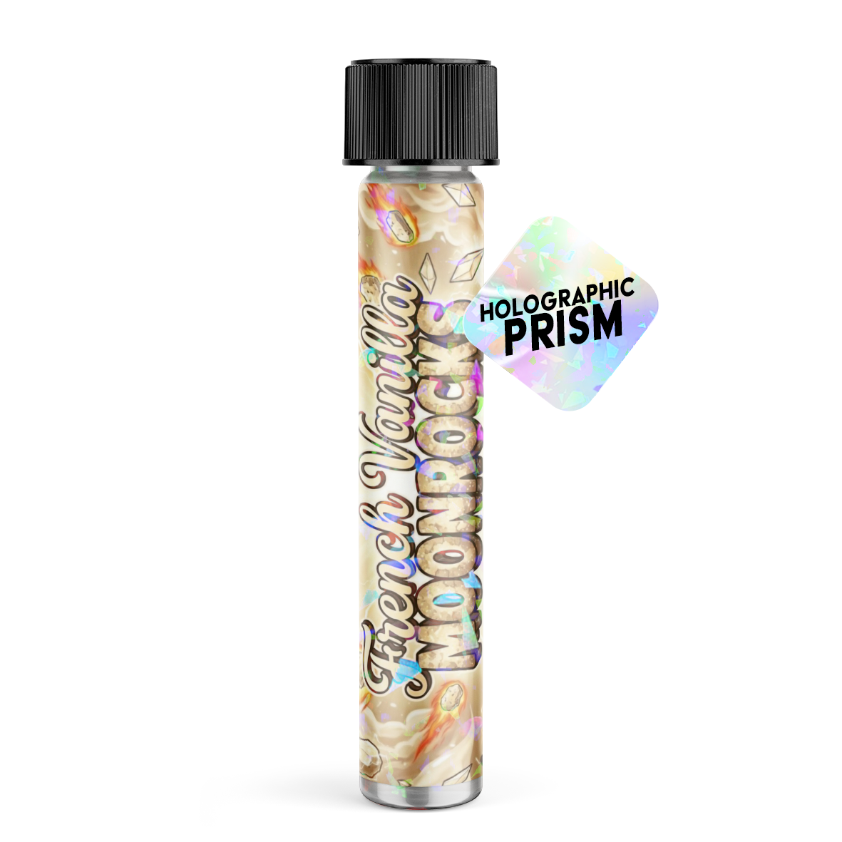 French Vanilla Moonrocks Glass Pre-Roll Tubes French Vanilla Moonrocks Glass Pre-Roll Tubes
