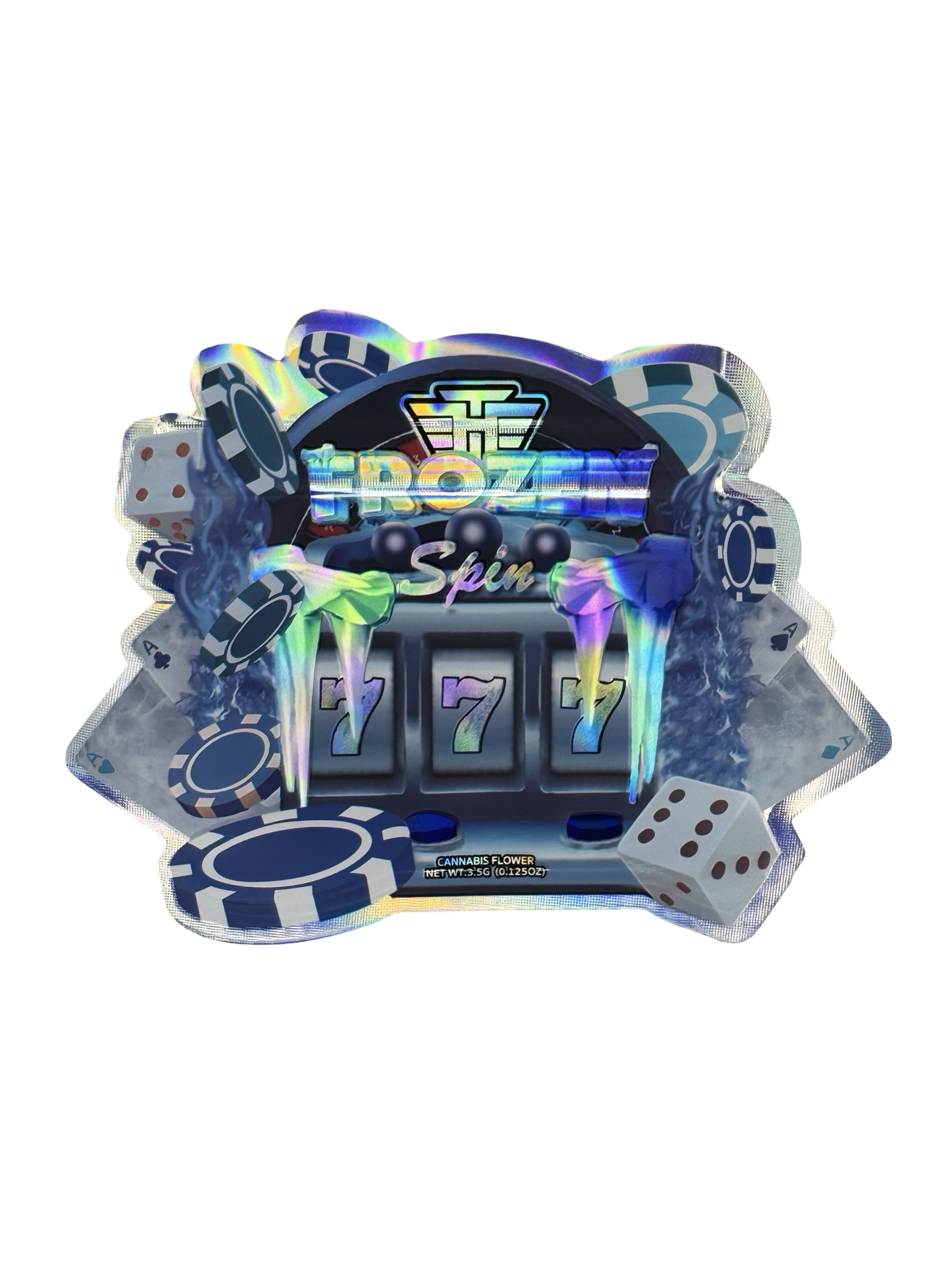 Frozen Spin 3.5g Mylar Bags High Tolerance Frozen Spin 3.5g Mylar Bags High Tolerance