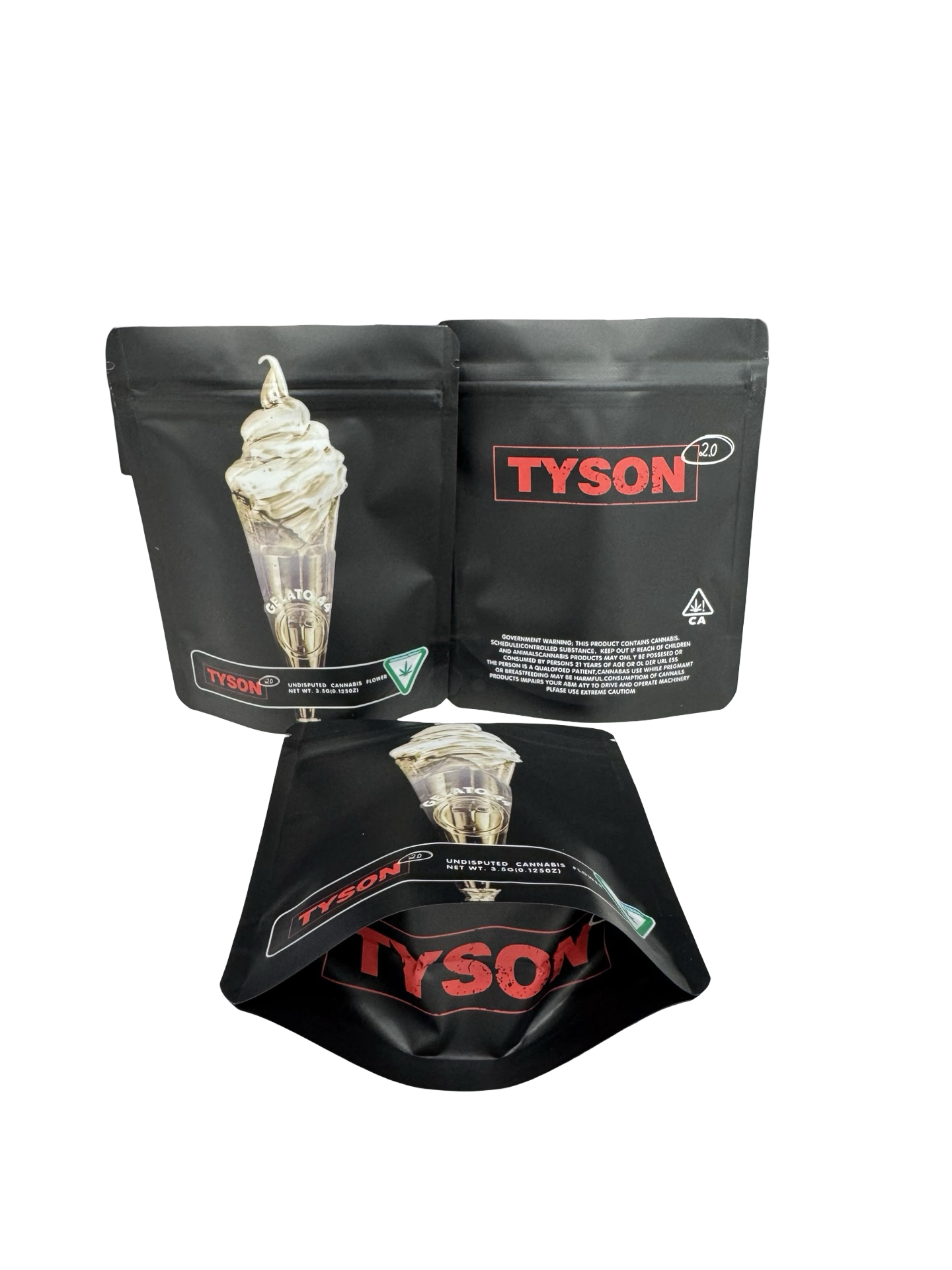 Gelato 44 Mylar Bags 3.5g Tyson 2.0 Gelato 44 Mylar Bags 3.5g Tyson 2.0